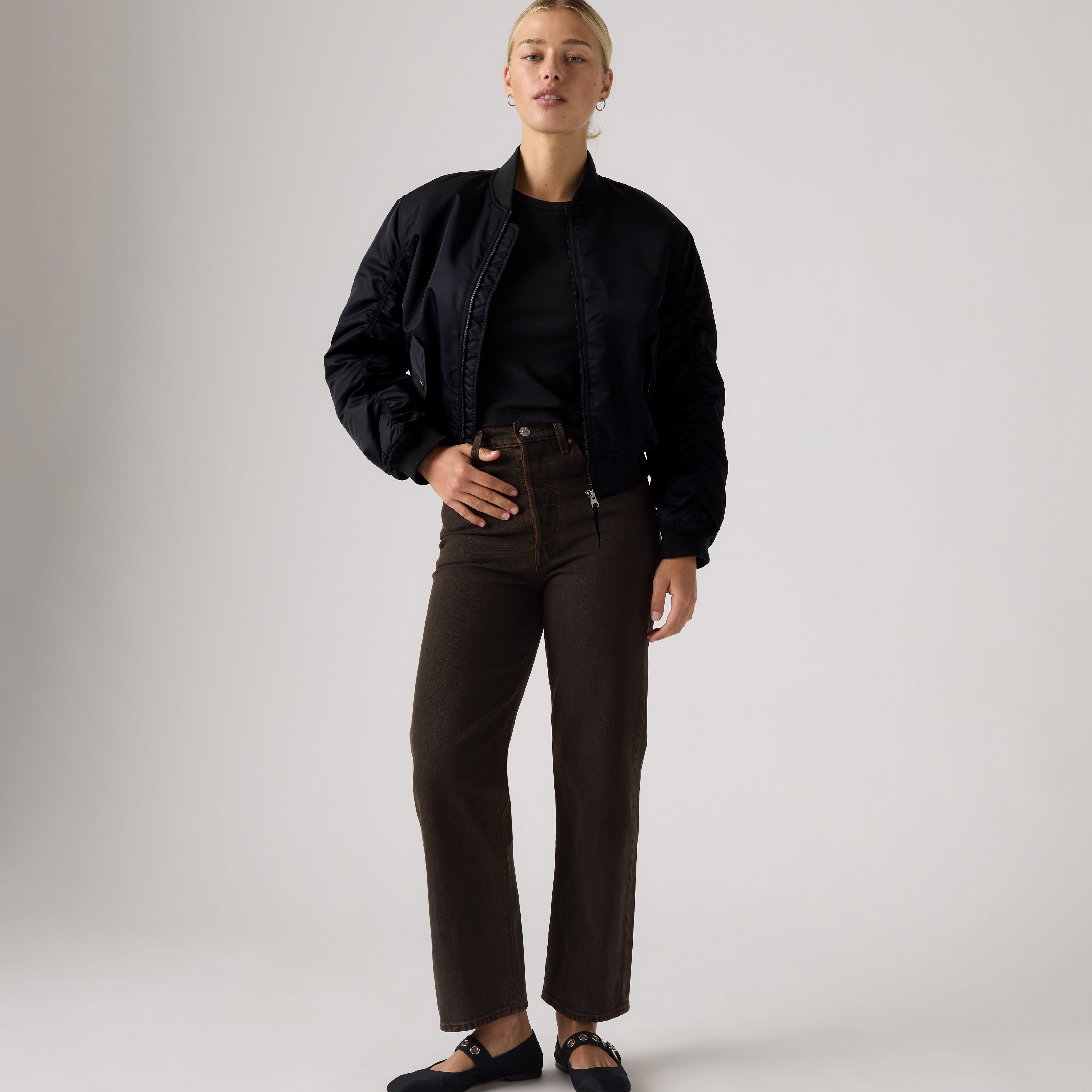 Ribcage Straight Ankle Jeans 1