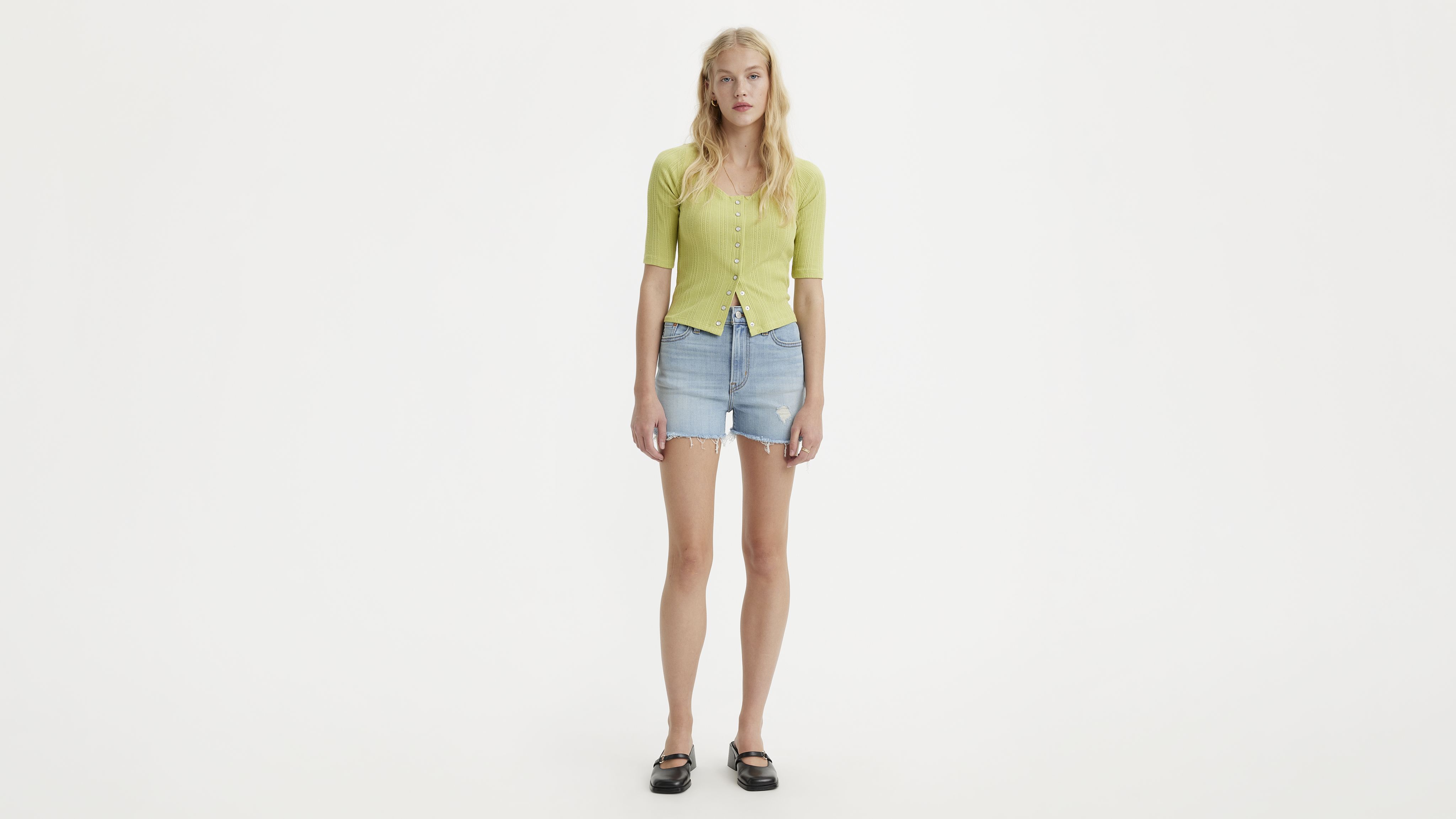High Rise Women's Shorts 1