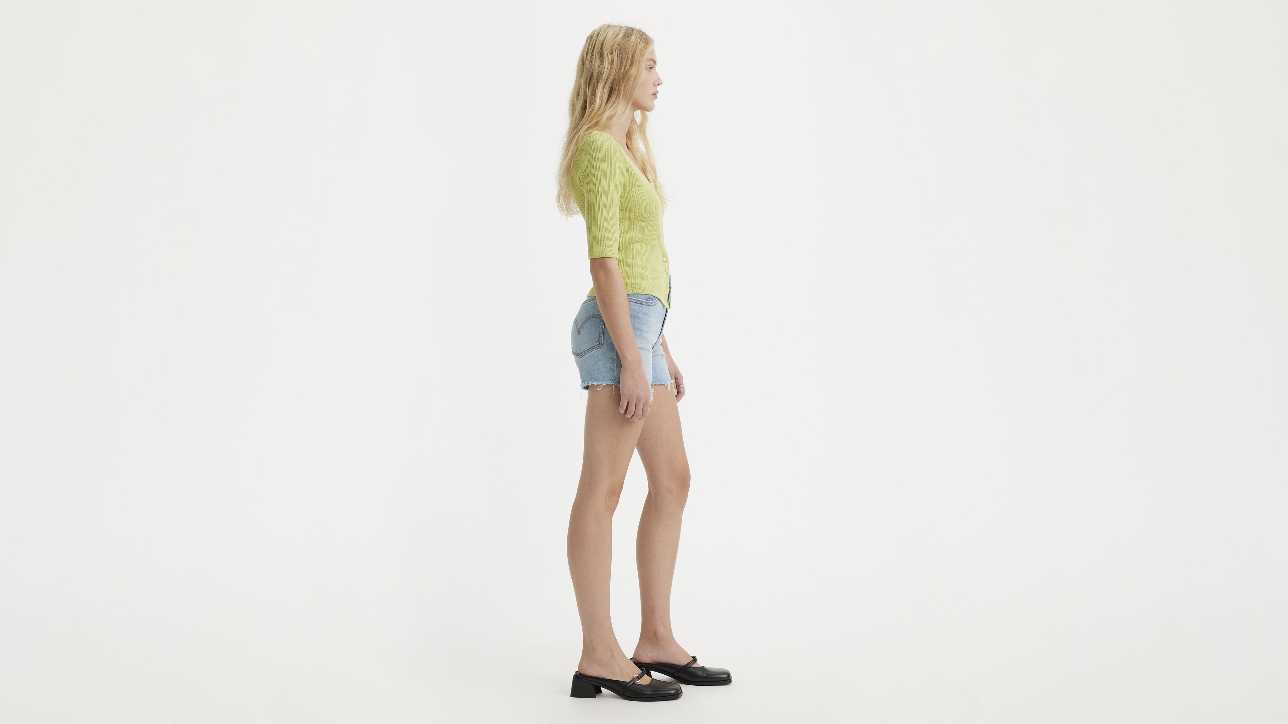 High Rise Women's Shorts 2