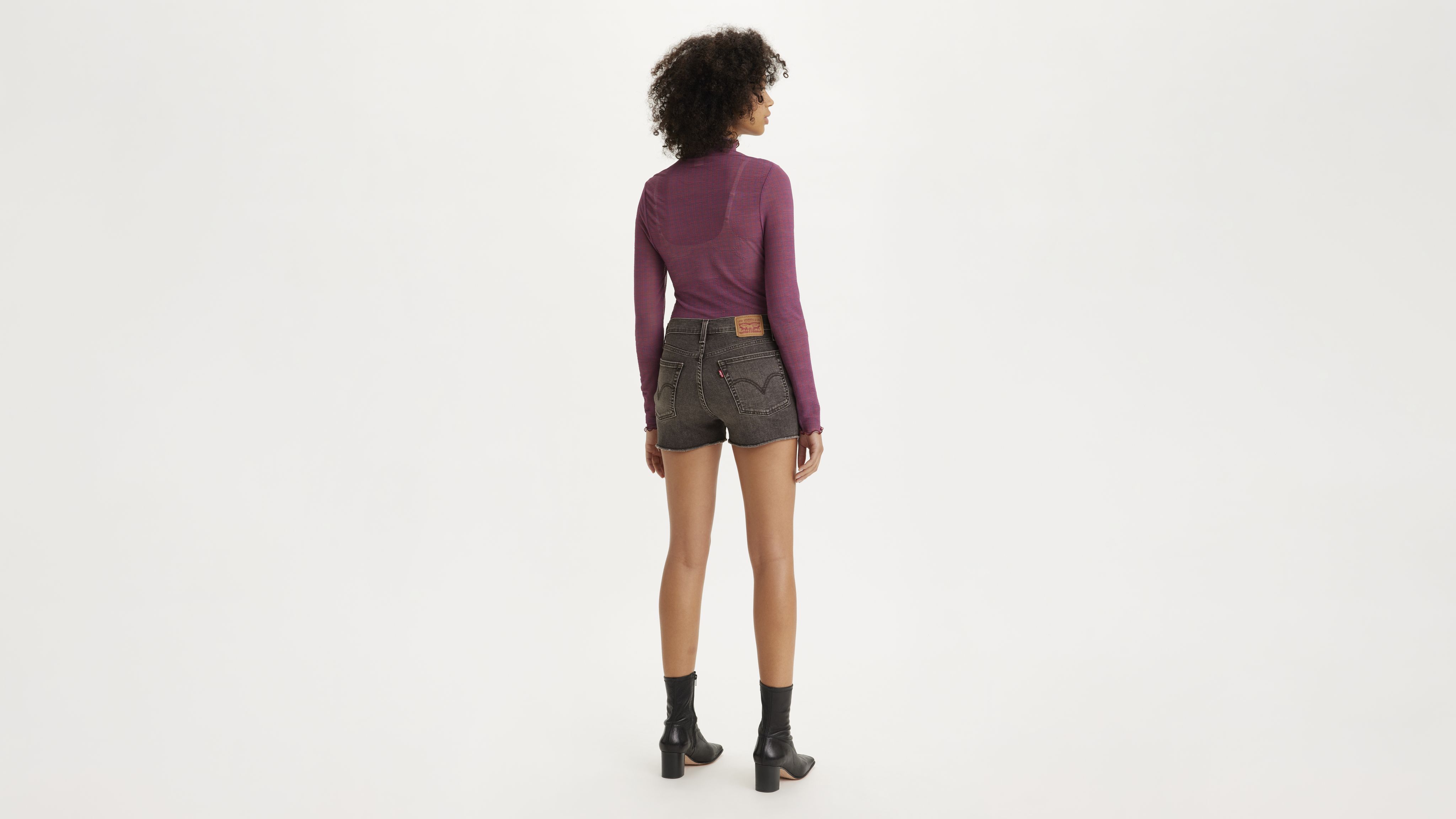 High Rise Women's Shorts 3