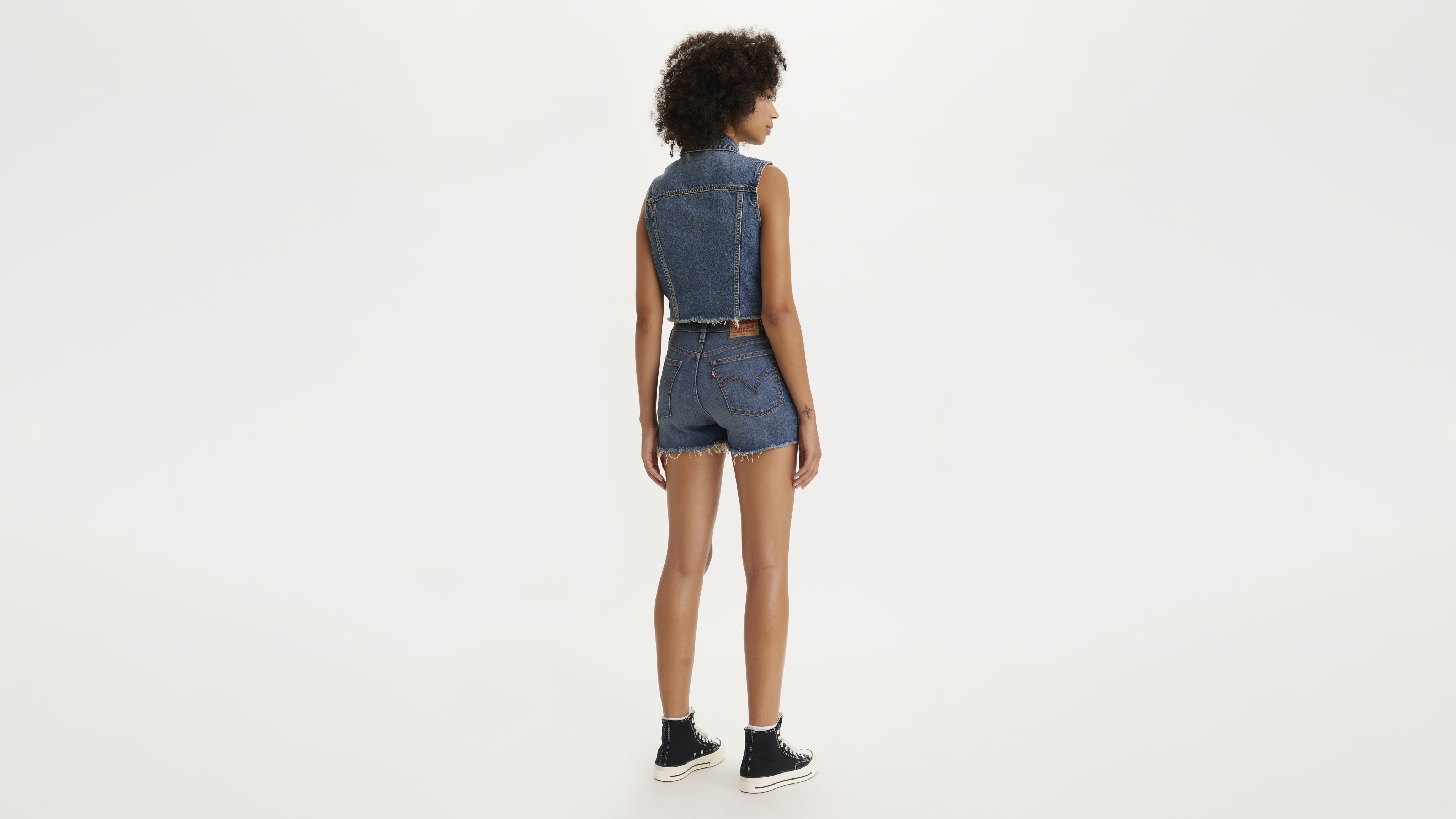 High Rise Women's Shorts 3