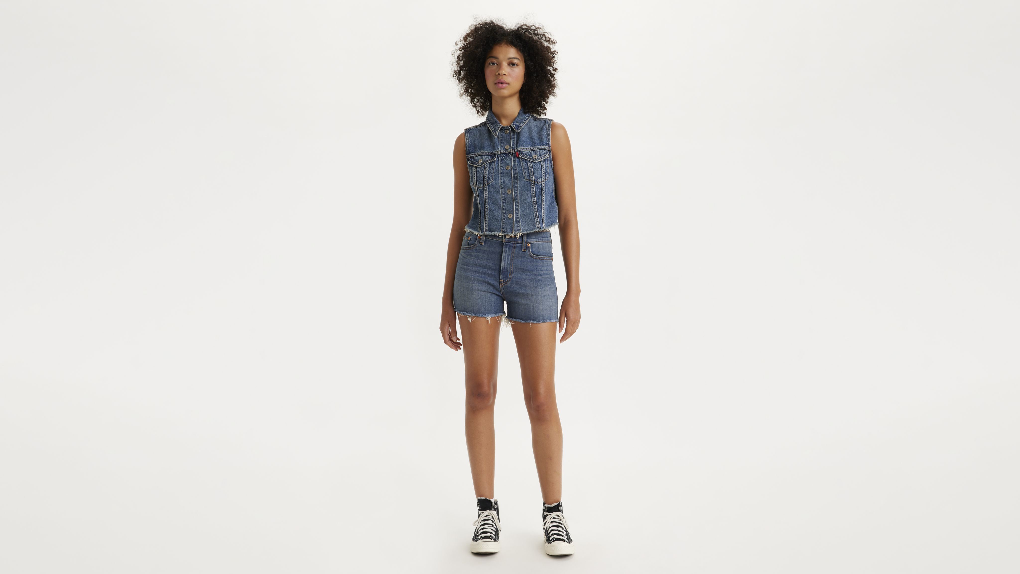 High Rise Women's Shorts 1