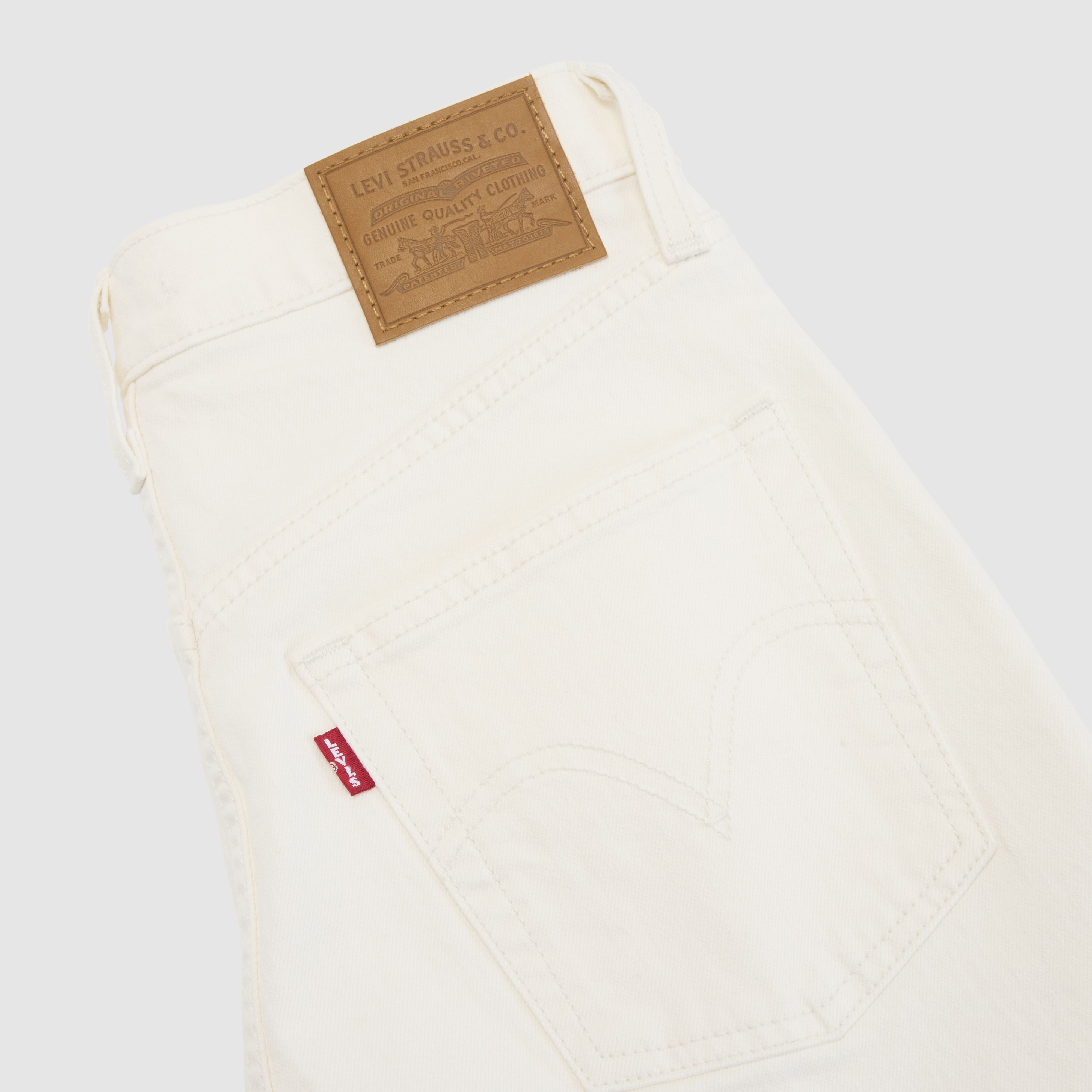 Ribcage Straight Full Length Women's Jeans - White | Levi's® US