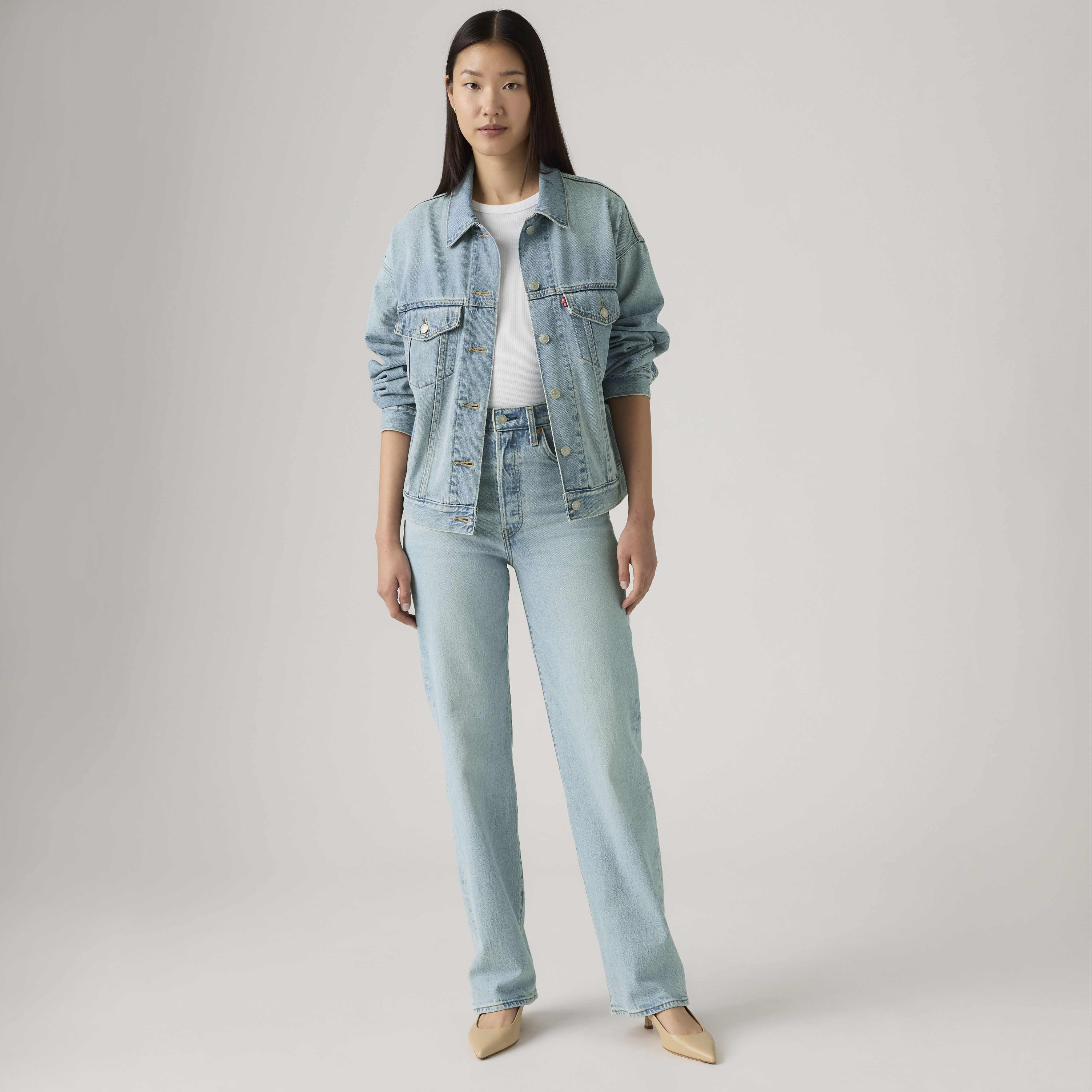 Ribcage Full Length Jeans 1