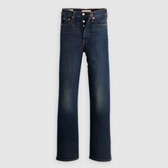 Ribcage Full Length Candiani Denim Women's Jeans — Find Them - Dark Wash 6