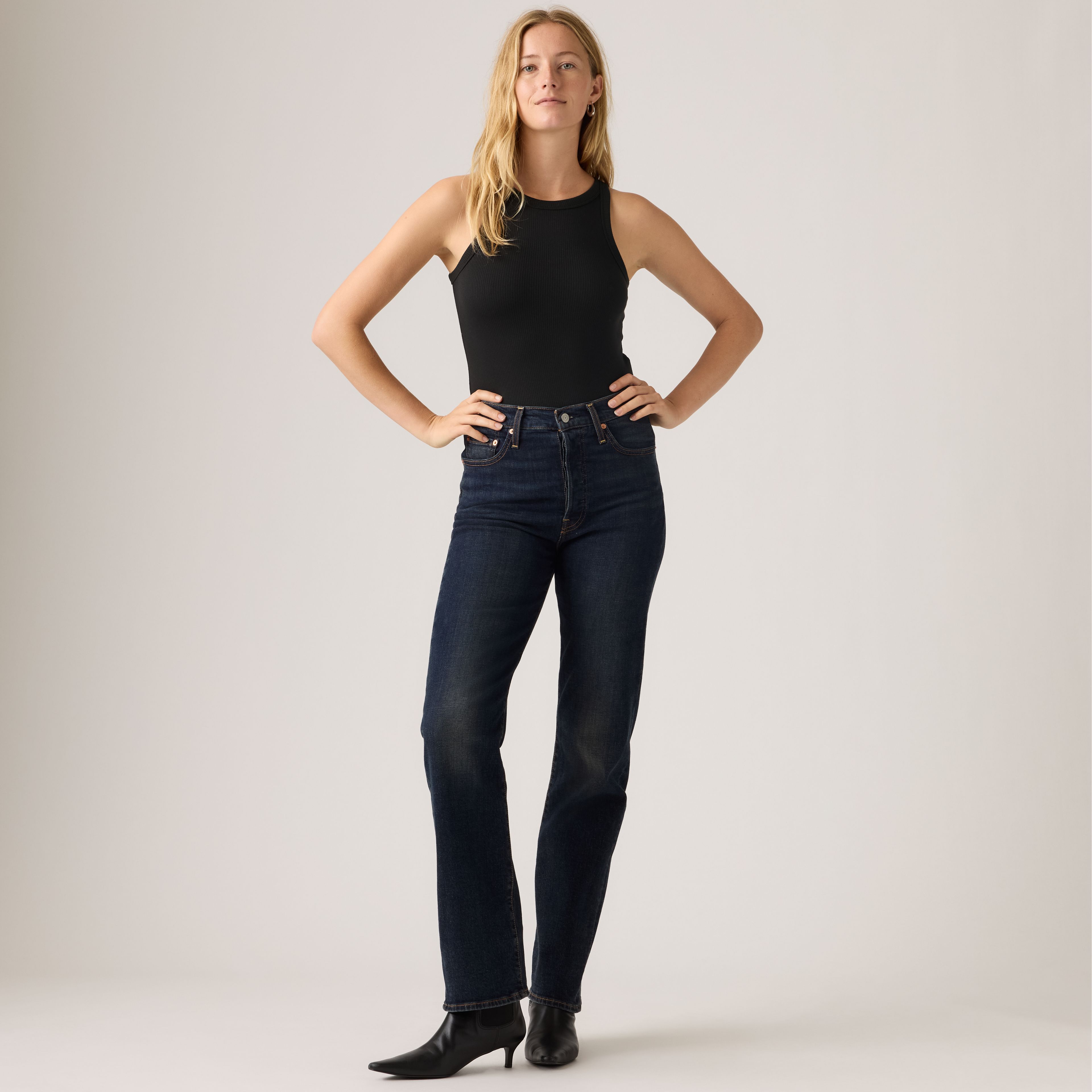 Ribcage Full Length Candiani Denim Women's Jeans