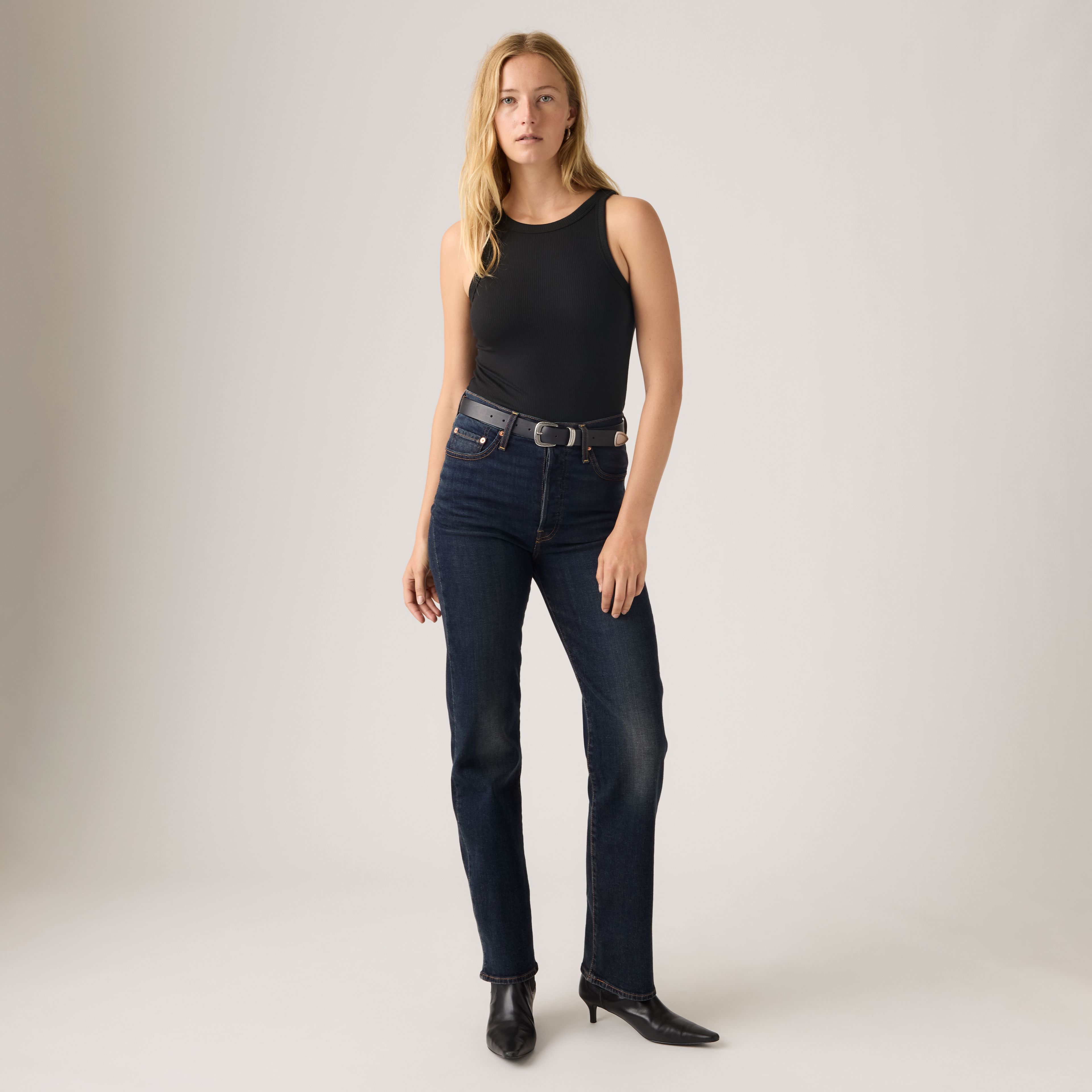 Ribcage Full Length Candiani Denim Women's Jeans