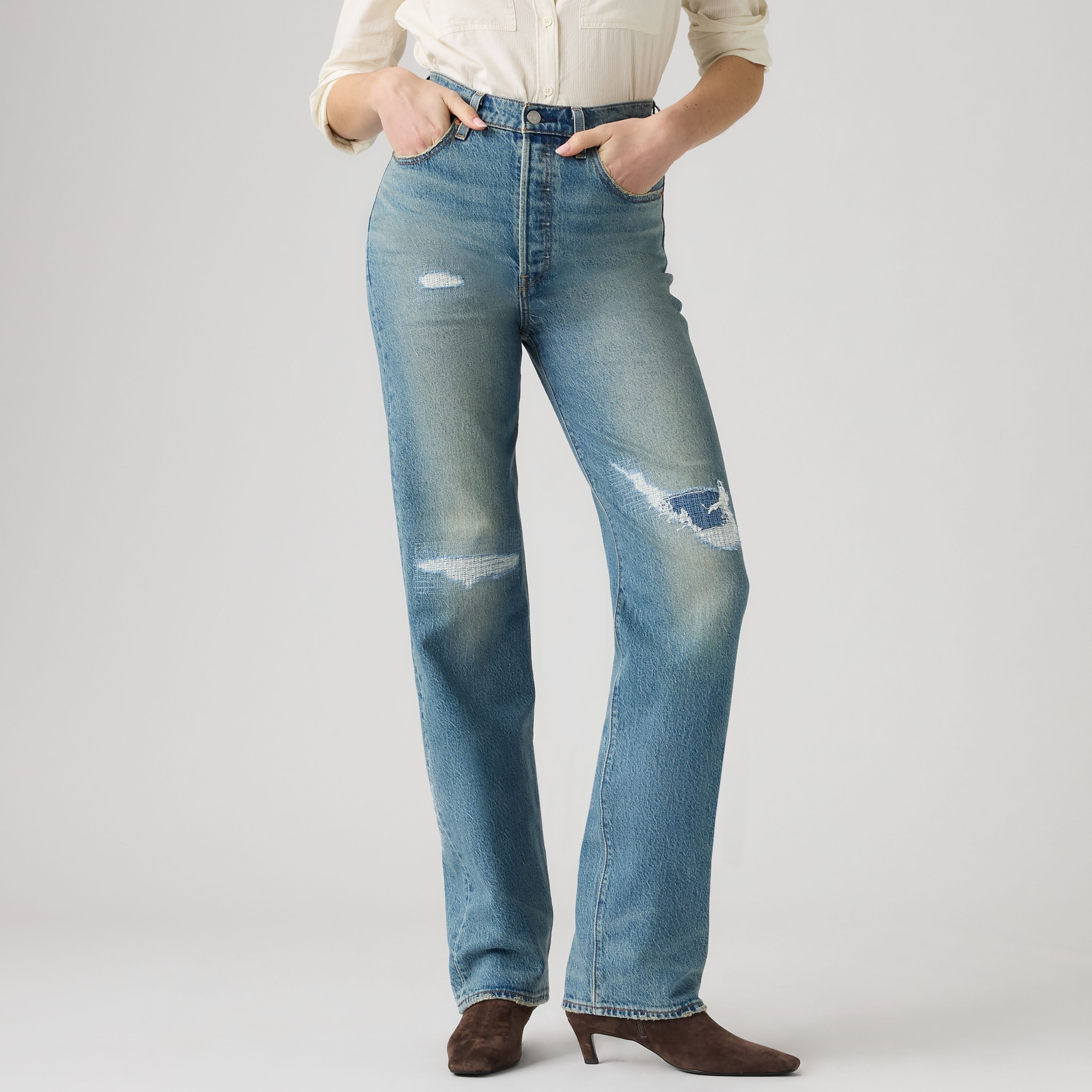 Ribcage Straight Full Length Women's Jeans 2