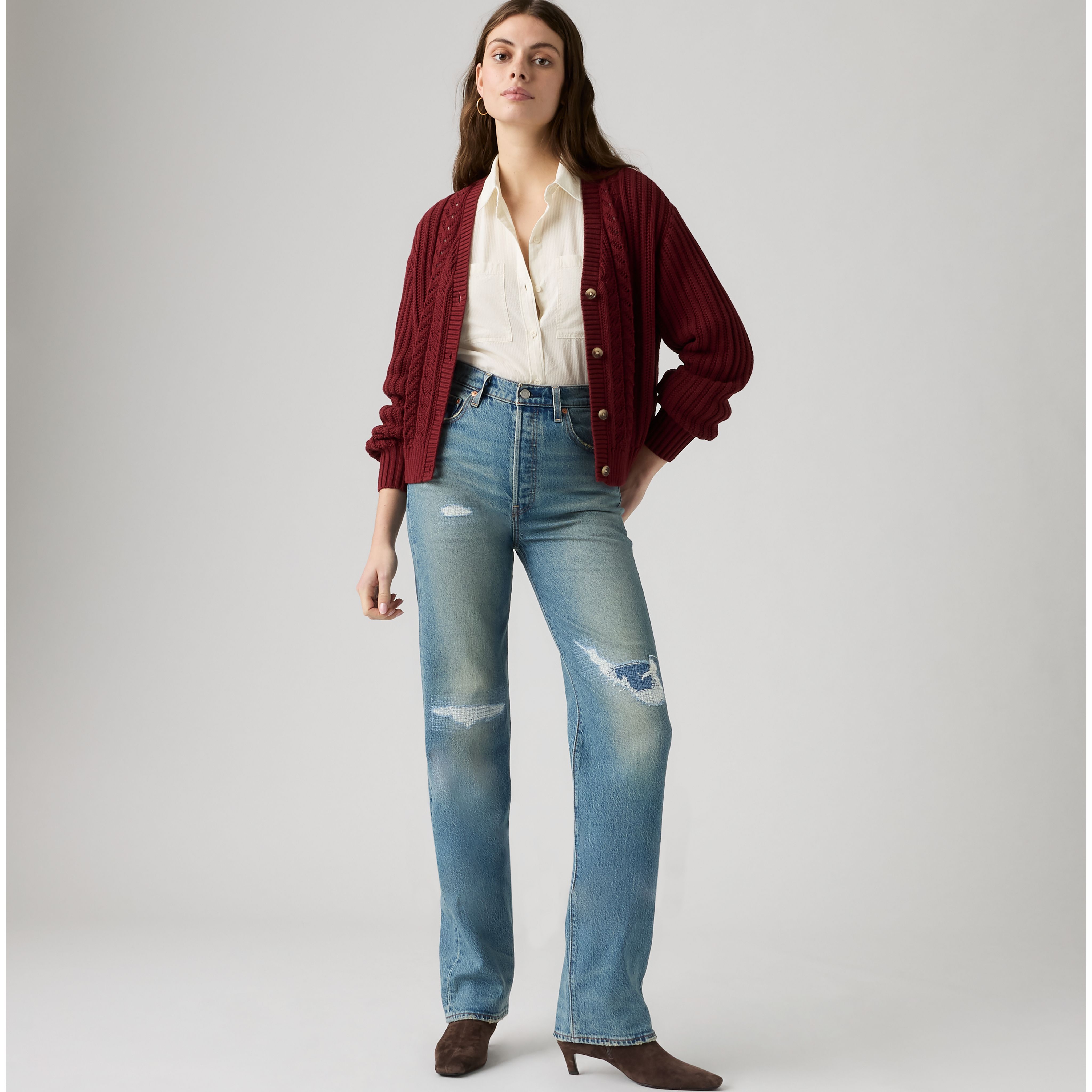 Ribcage Straight Full Length Women's Jeans 1