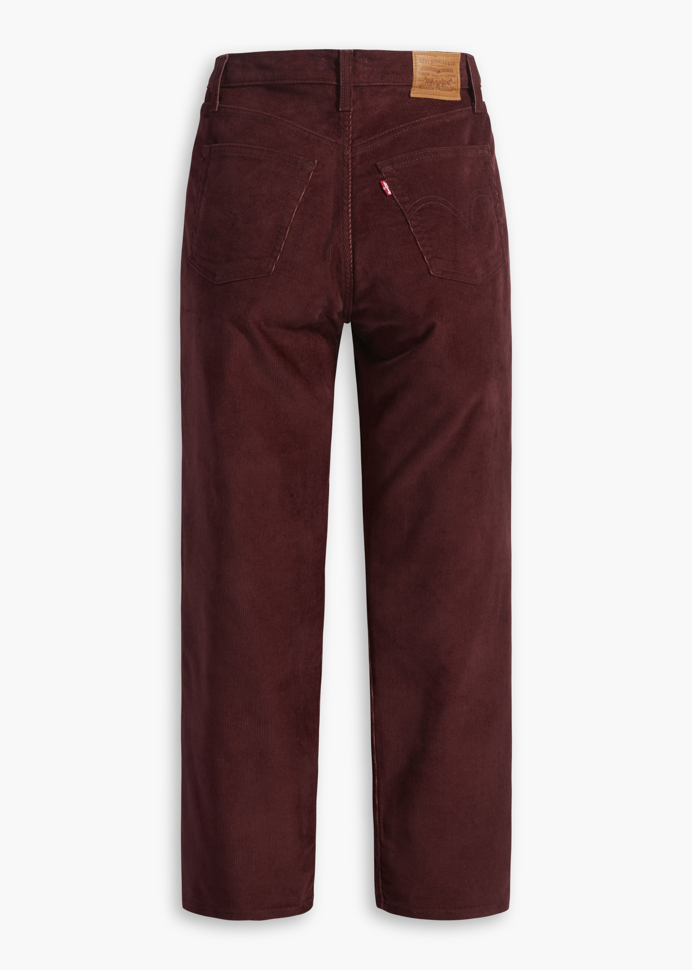 Ribcage Straight Ankle Corduroy Women's Pants 7