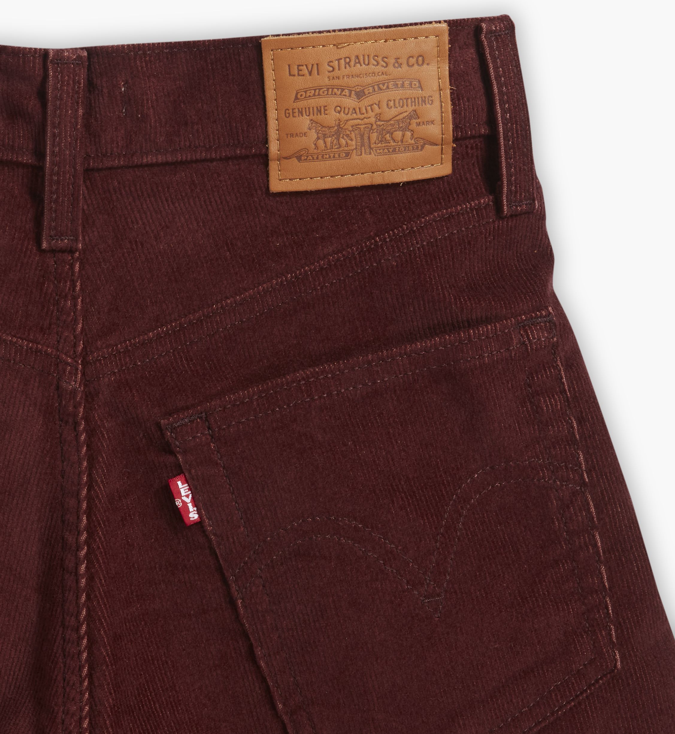Ribcage Straight Ankle Corduroy Women's Pants 8