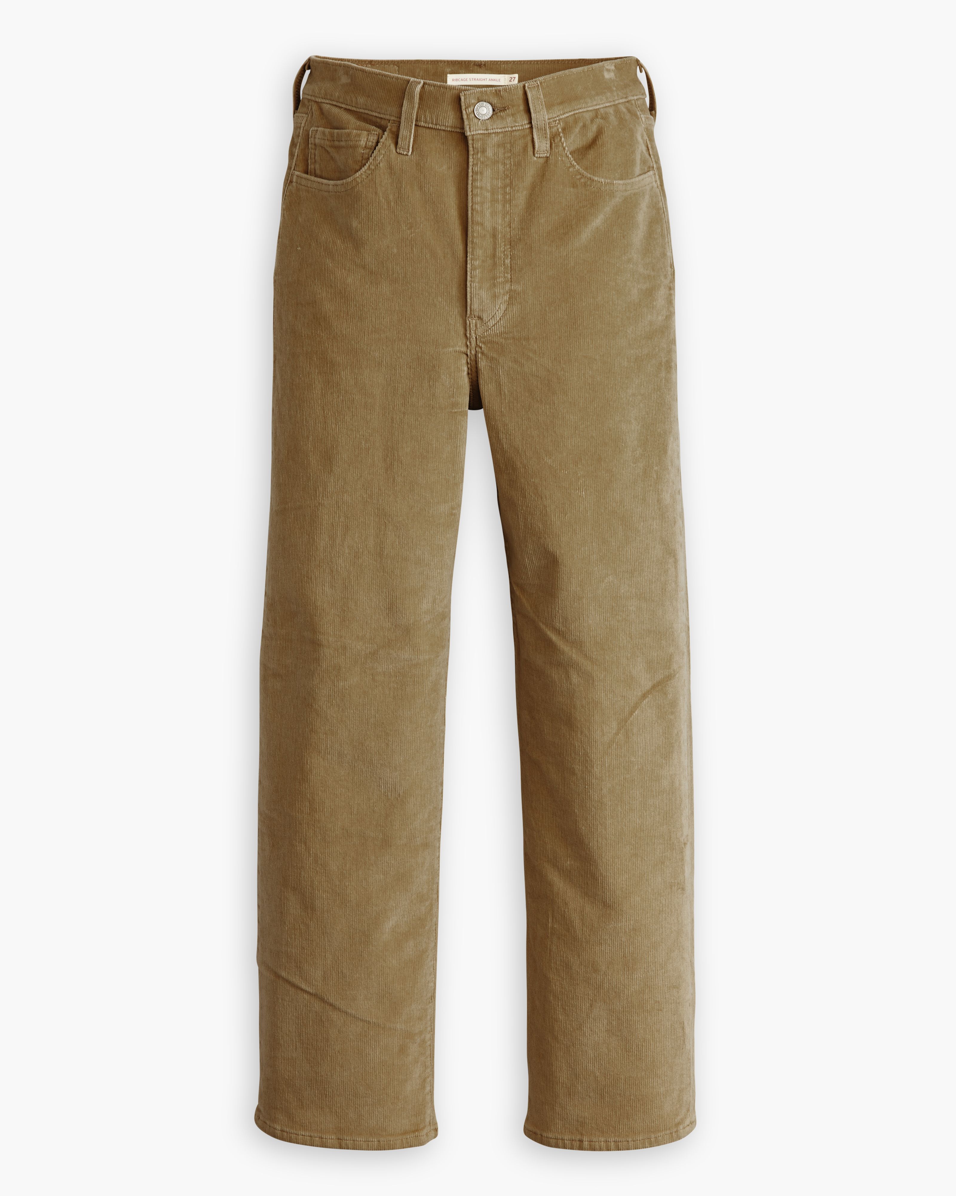 Ribcage Straight Ankle Corduroy Women's Pants 6