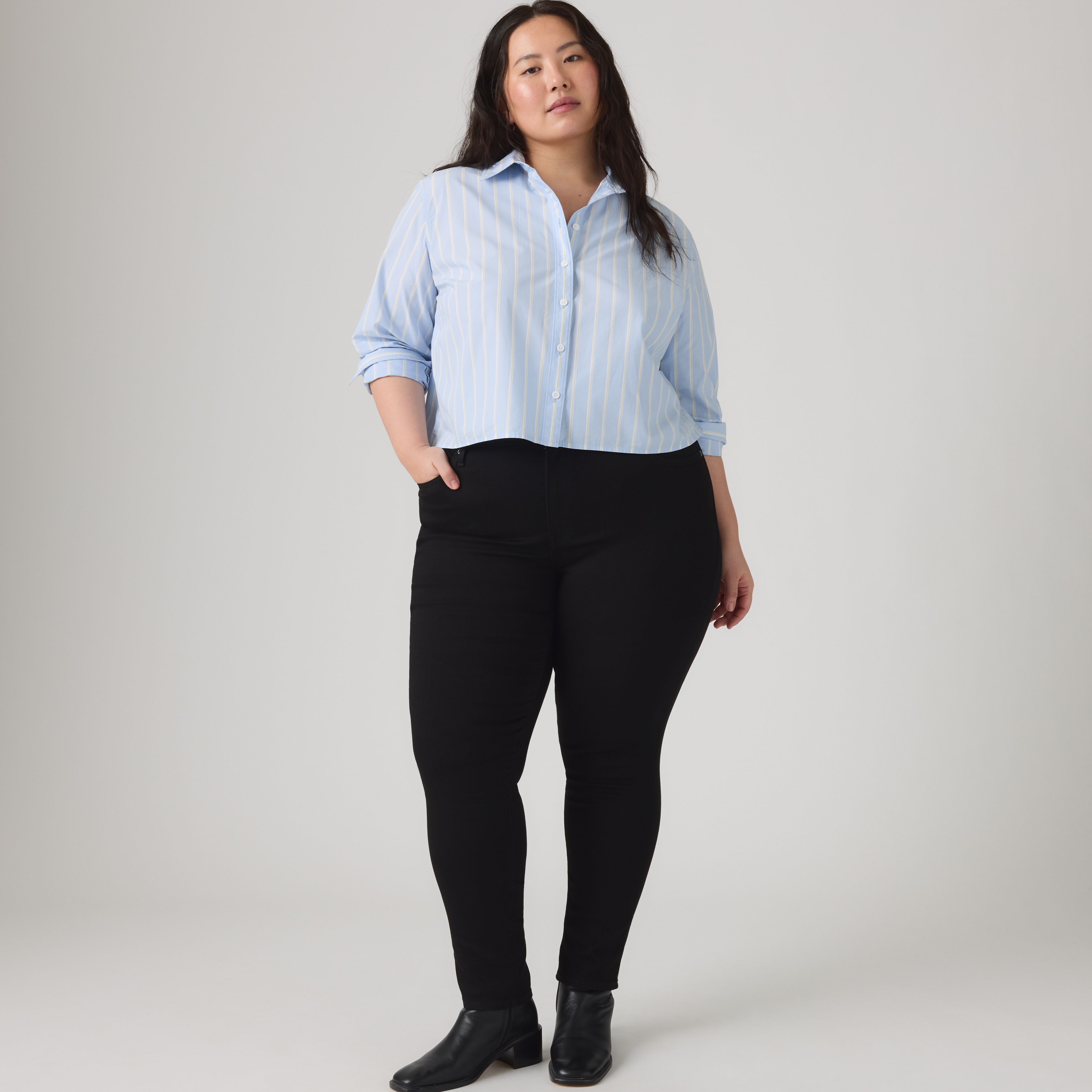 721 High Rise Skinny Women's Jeans (Plus Size) 1