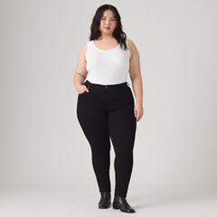 721 High Rise Skinny Women's Jeans (Plus Size) — Black Peony 5