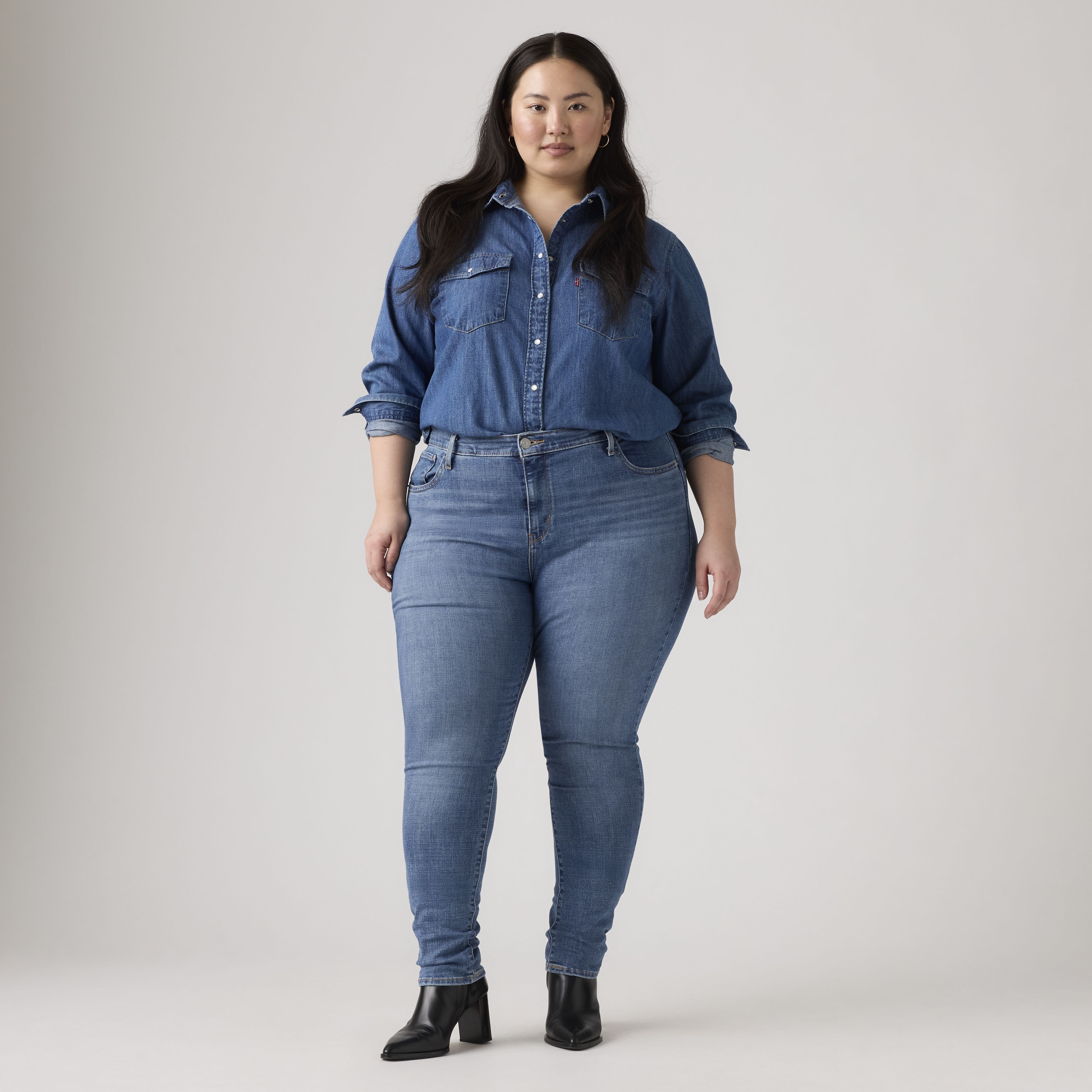 721 High Rise Skinny Women's Jeans (Plus Size) 2