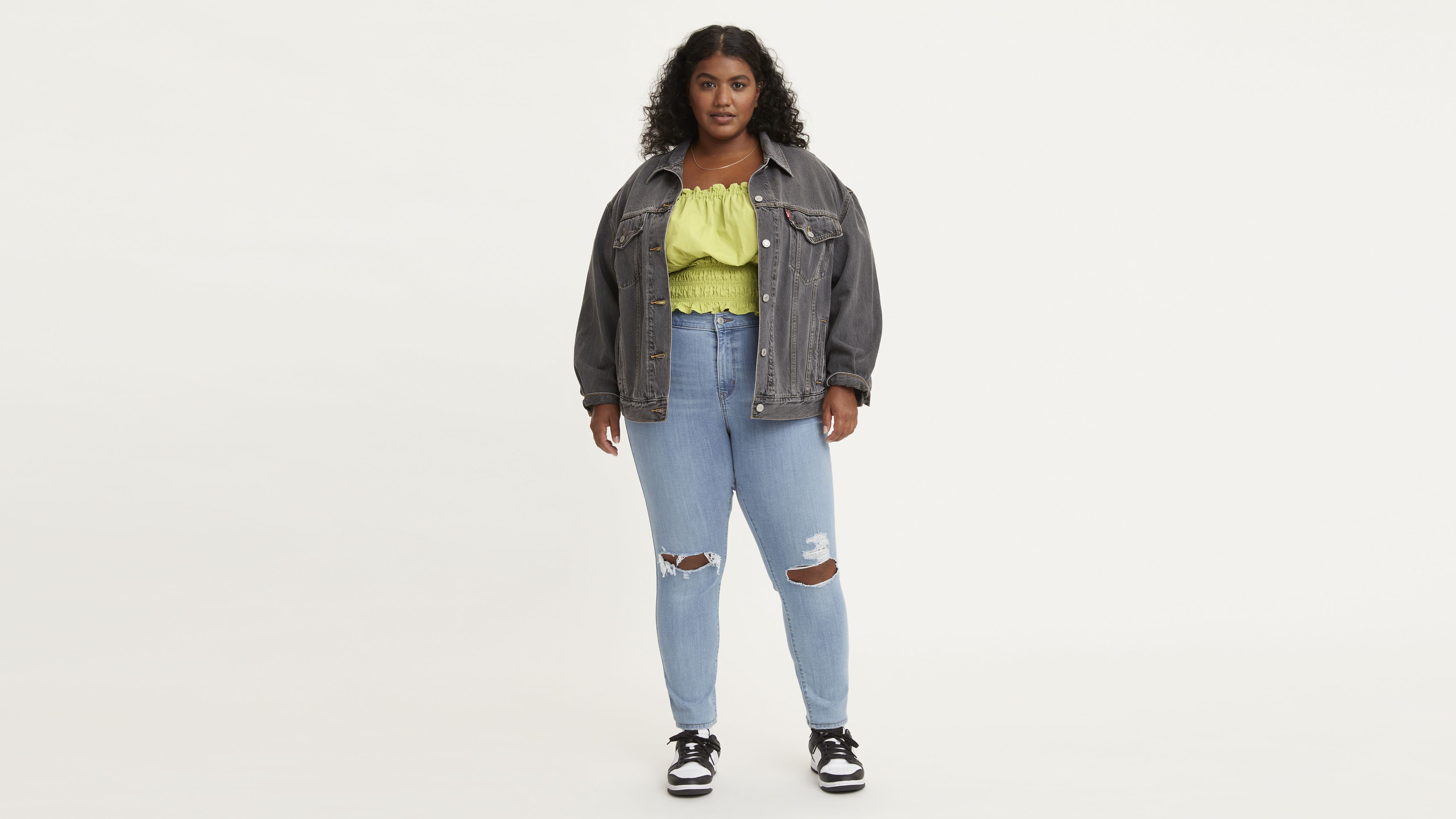 721 High Rise Skinny Women's Jeans (Plus Size) 1
