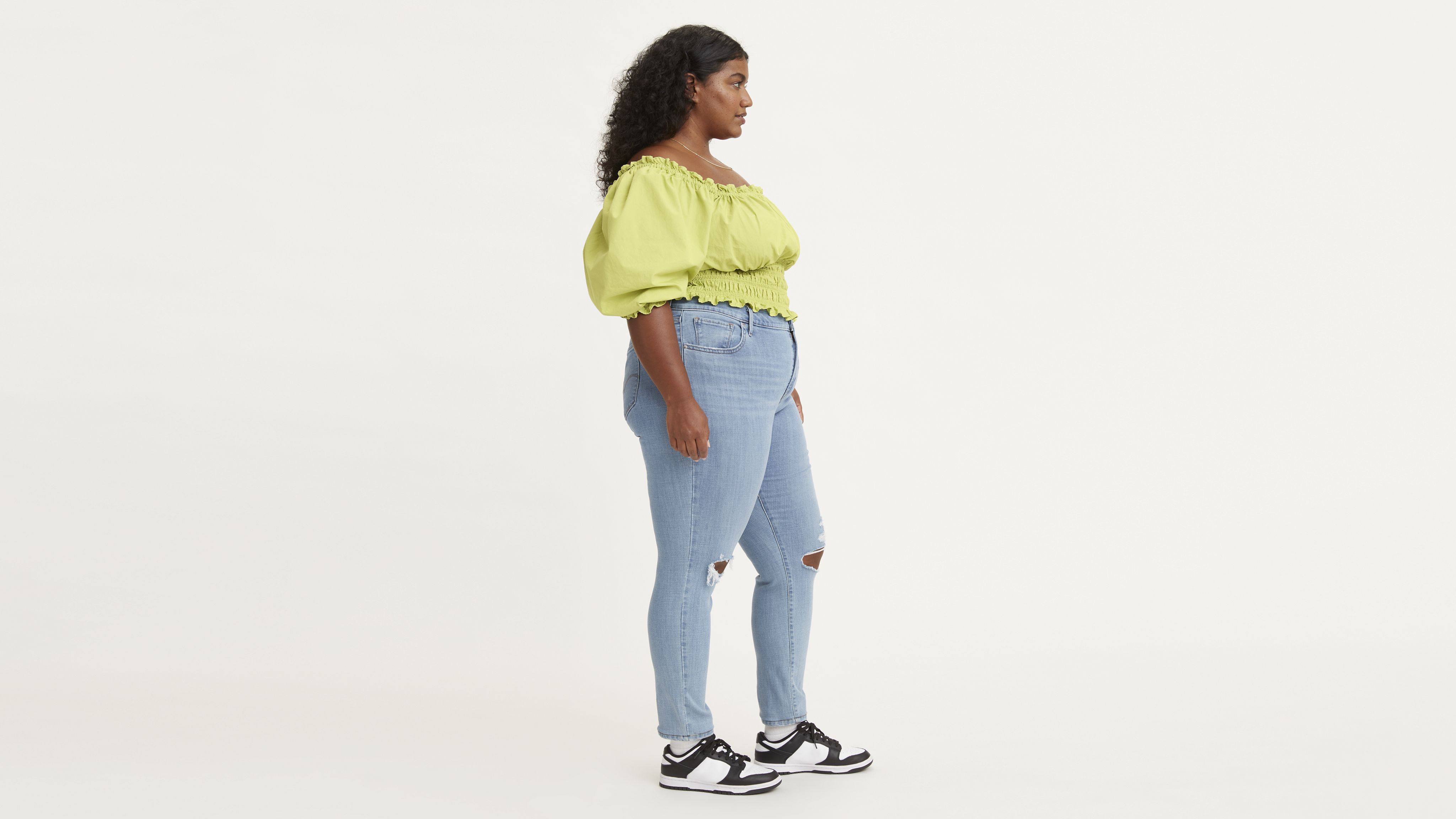 721 High Rise Skinny Women's Jeans (Plus Size) 2