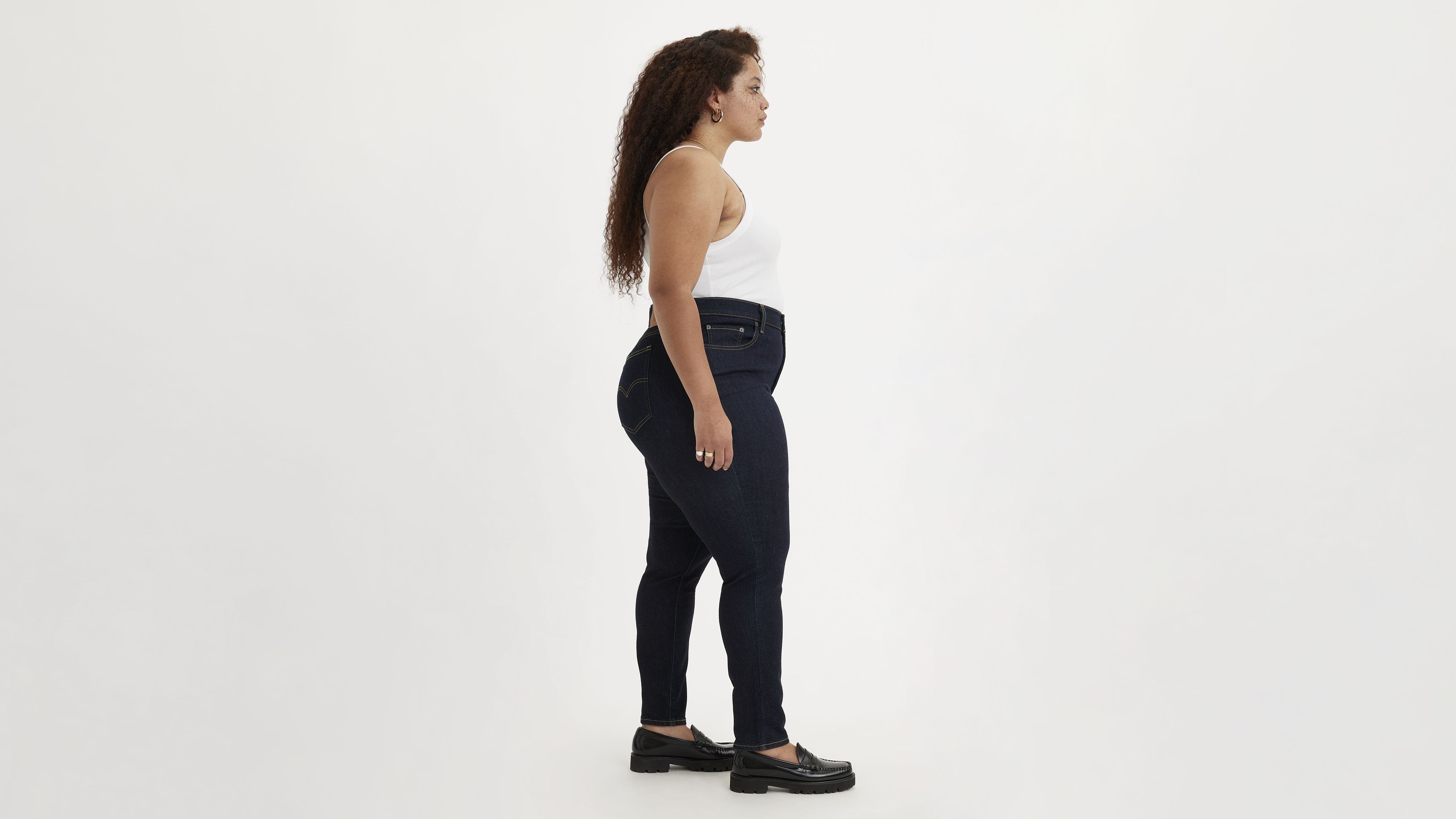 721 High Rise Skinny Jeans (Plus Size) 4