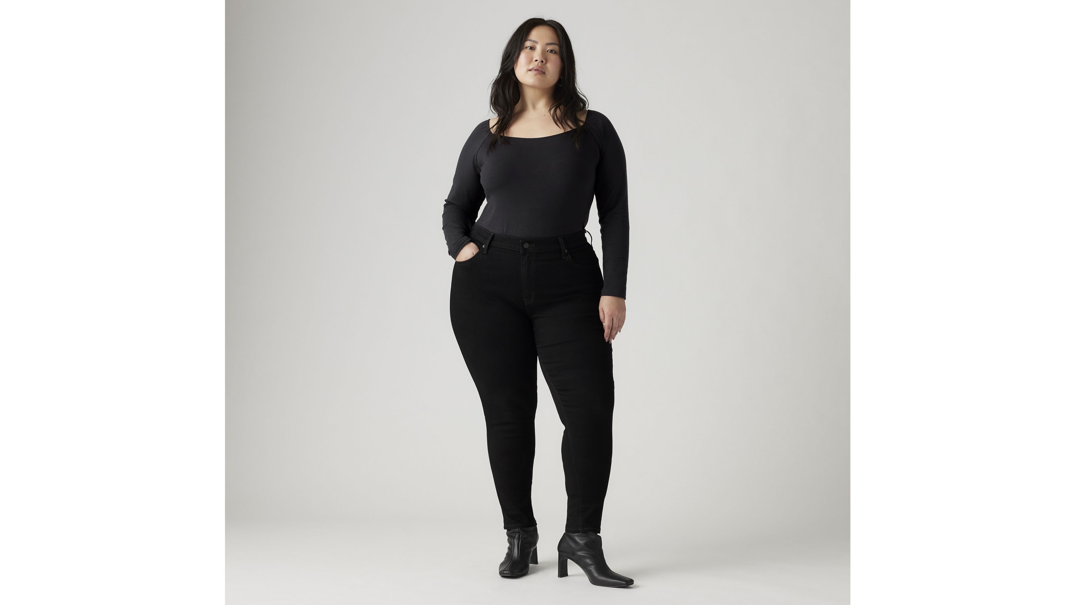 721™ Skinny jeans met hoge taille (Plus Size) 1