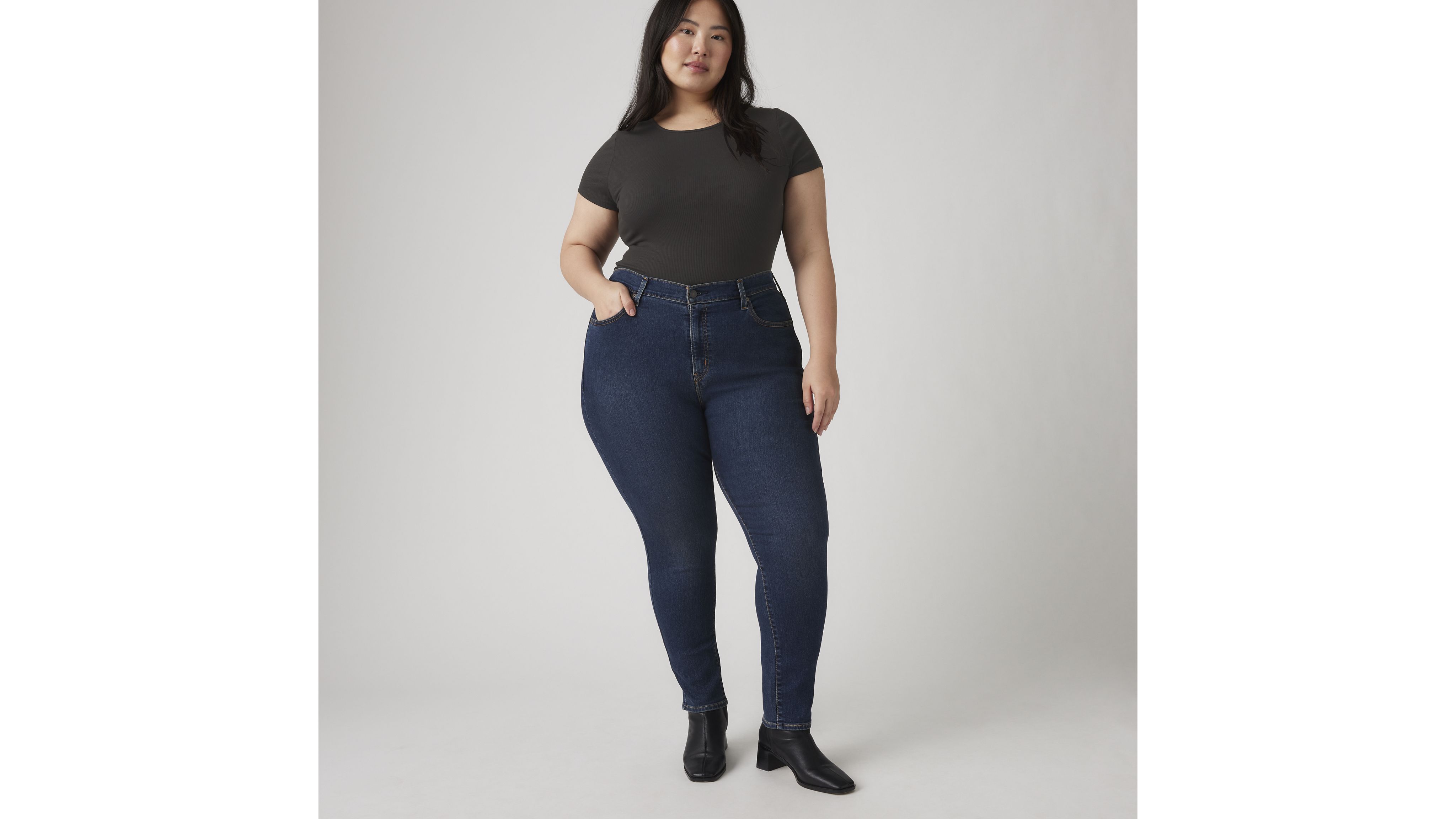 721 High Rise Skinny Women's Jeans (Plus Size) 1