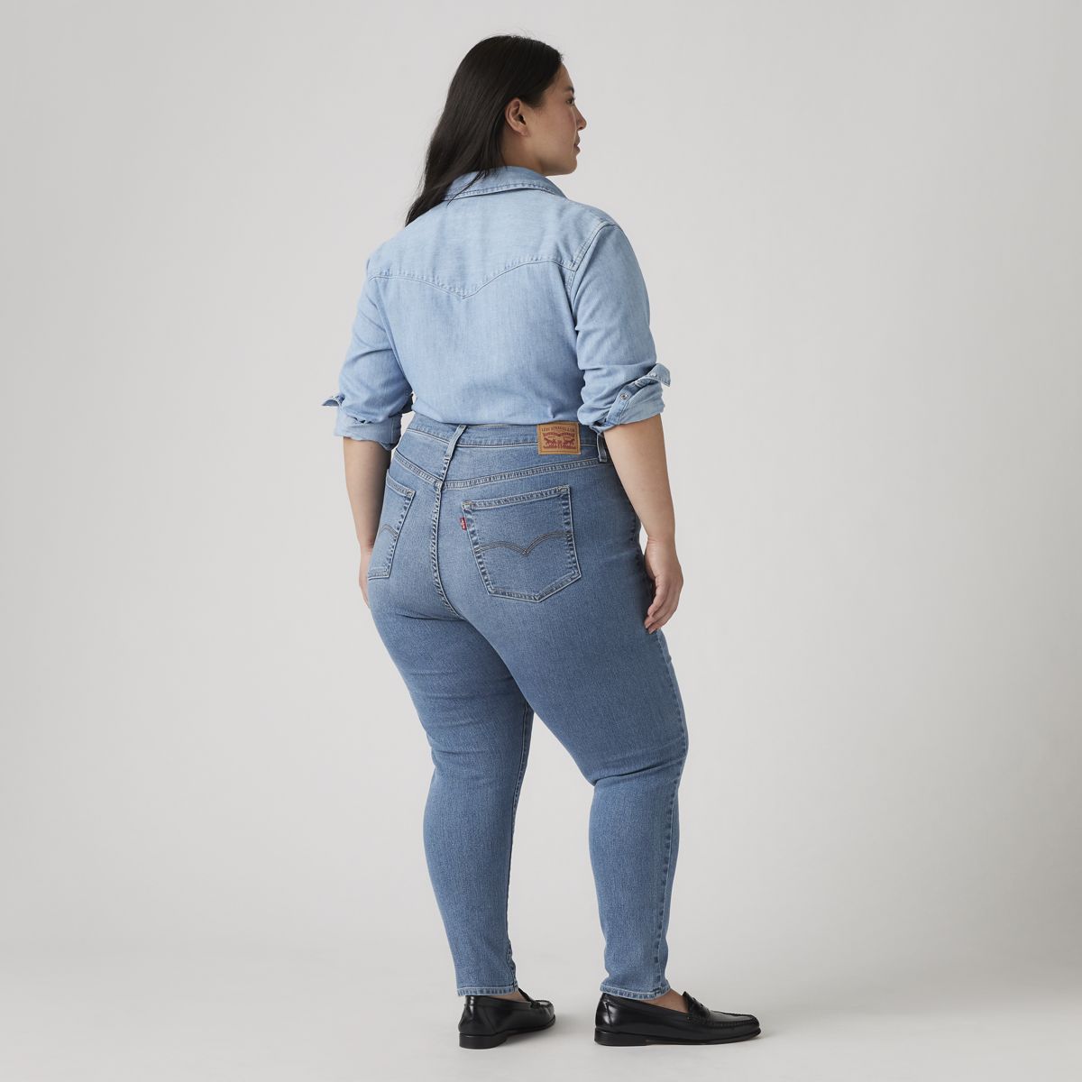 721 High Rise Skinny Women's Jeans (Plus Size) — Eternal Indigo - Medium Wash