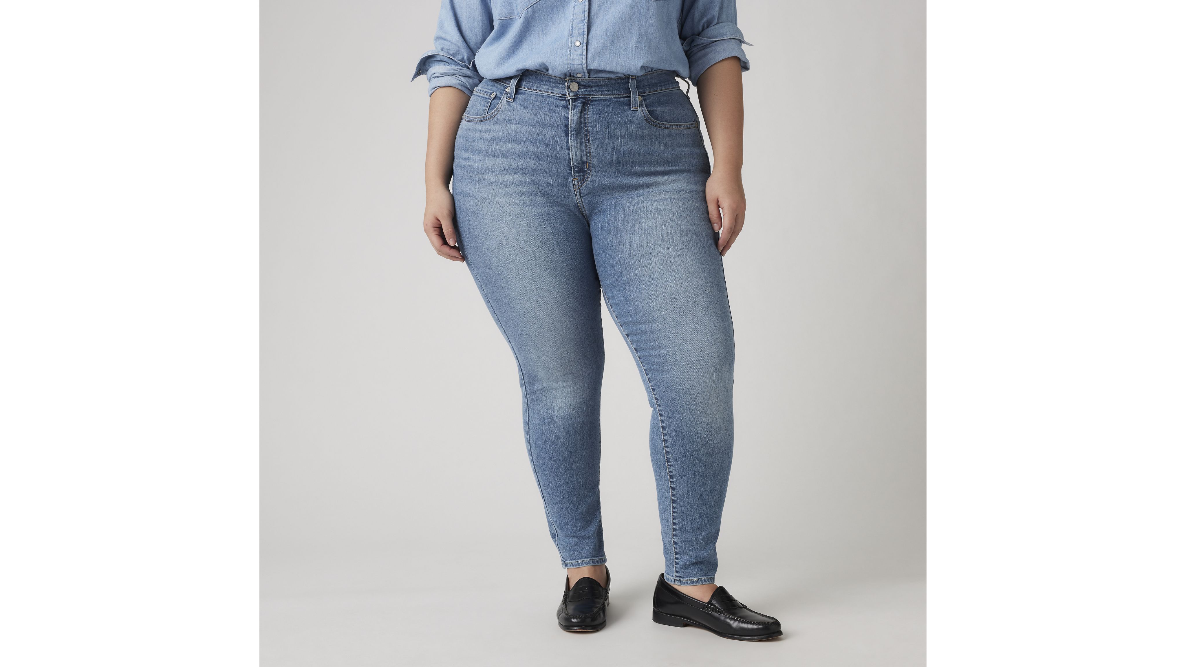 721 High Rise Skinny Women's Jeans (Plus Size) 5