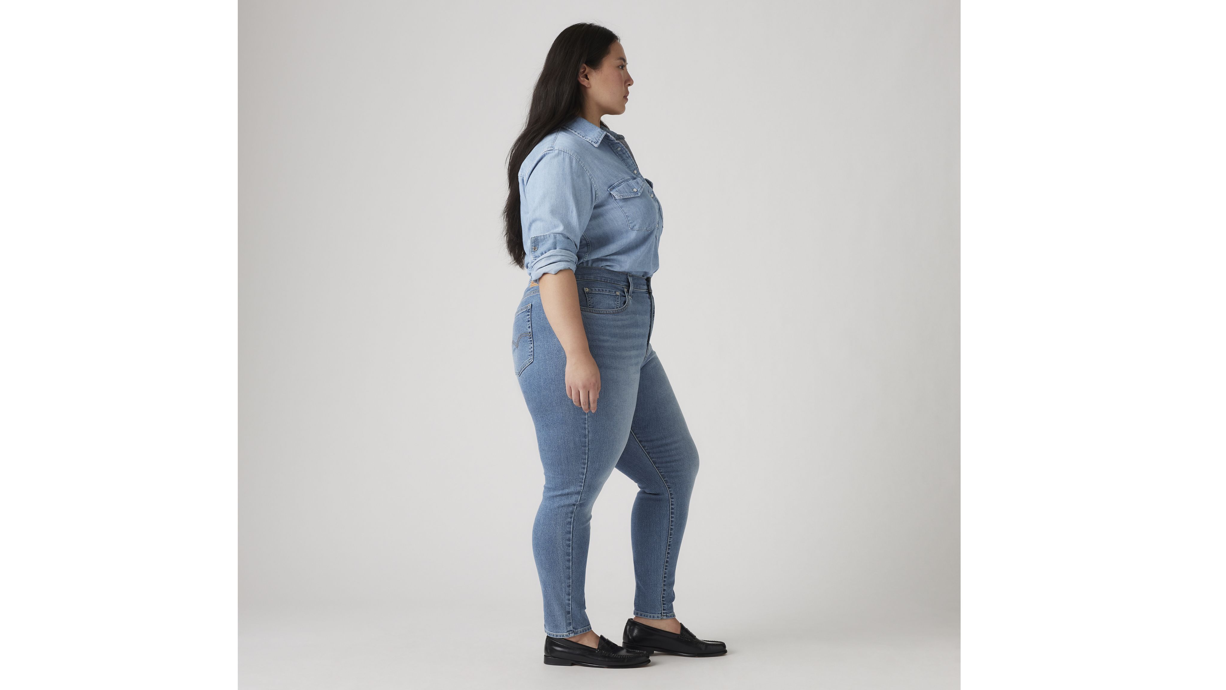 721 High Rise Skinny Women's Jeans (Plus Size) 3