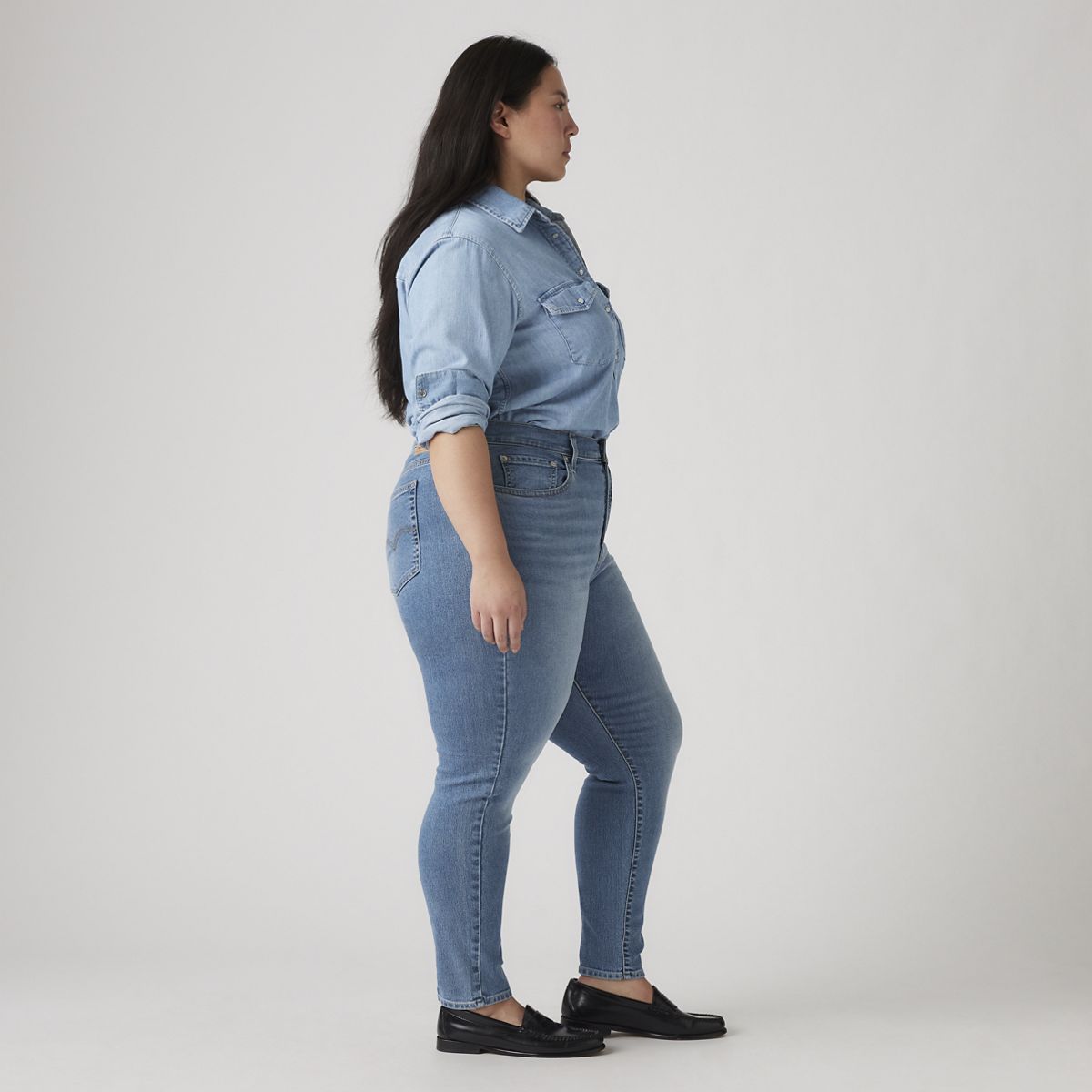 721 High Rise Skinny Women's Jeans (Plus Size) — Eternal Indigo - Medium Wash