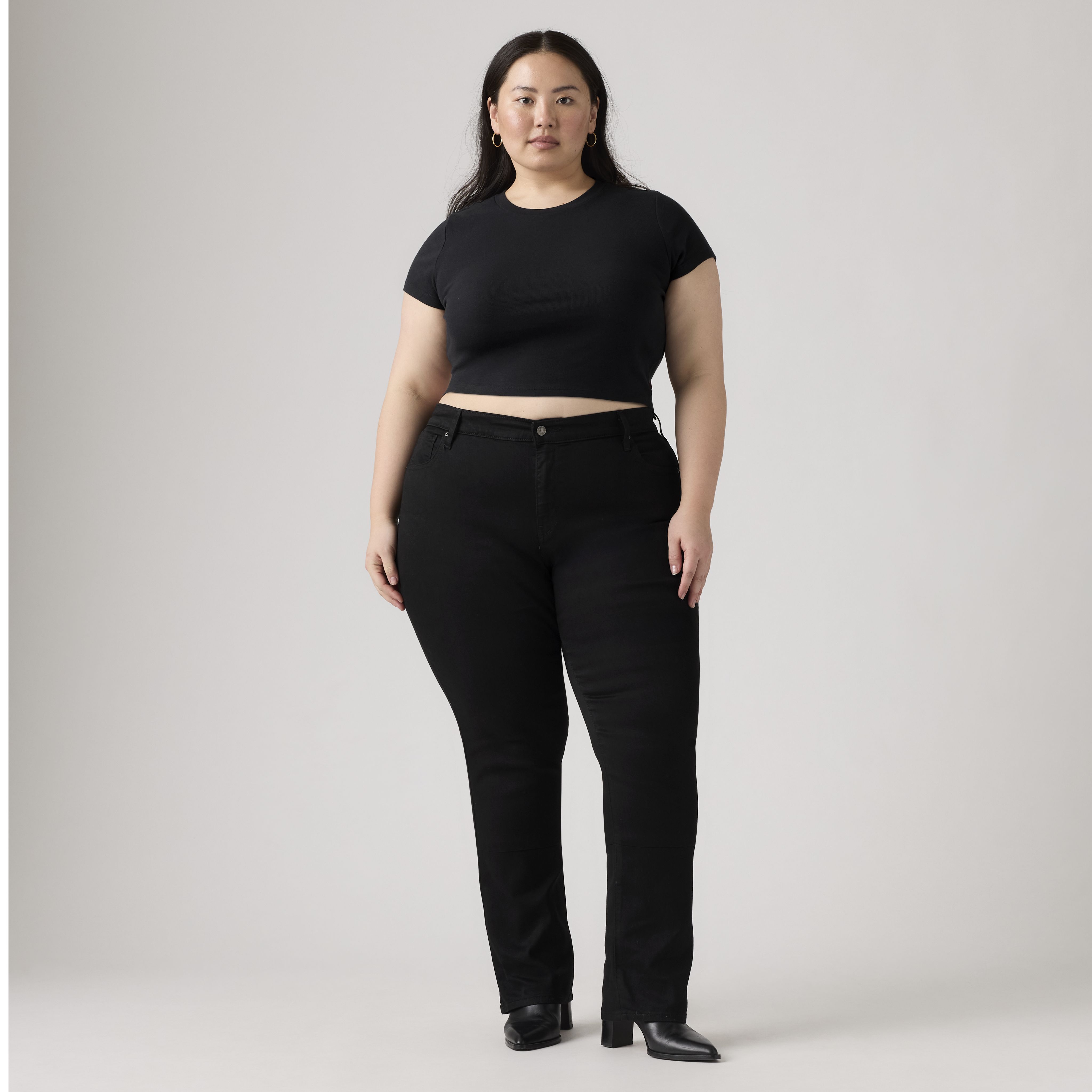 Jean 724 taille haute étroit pour femme (Taille Plus) 2