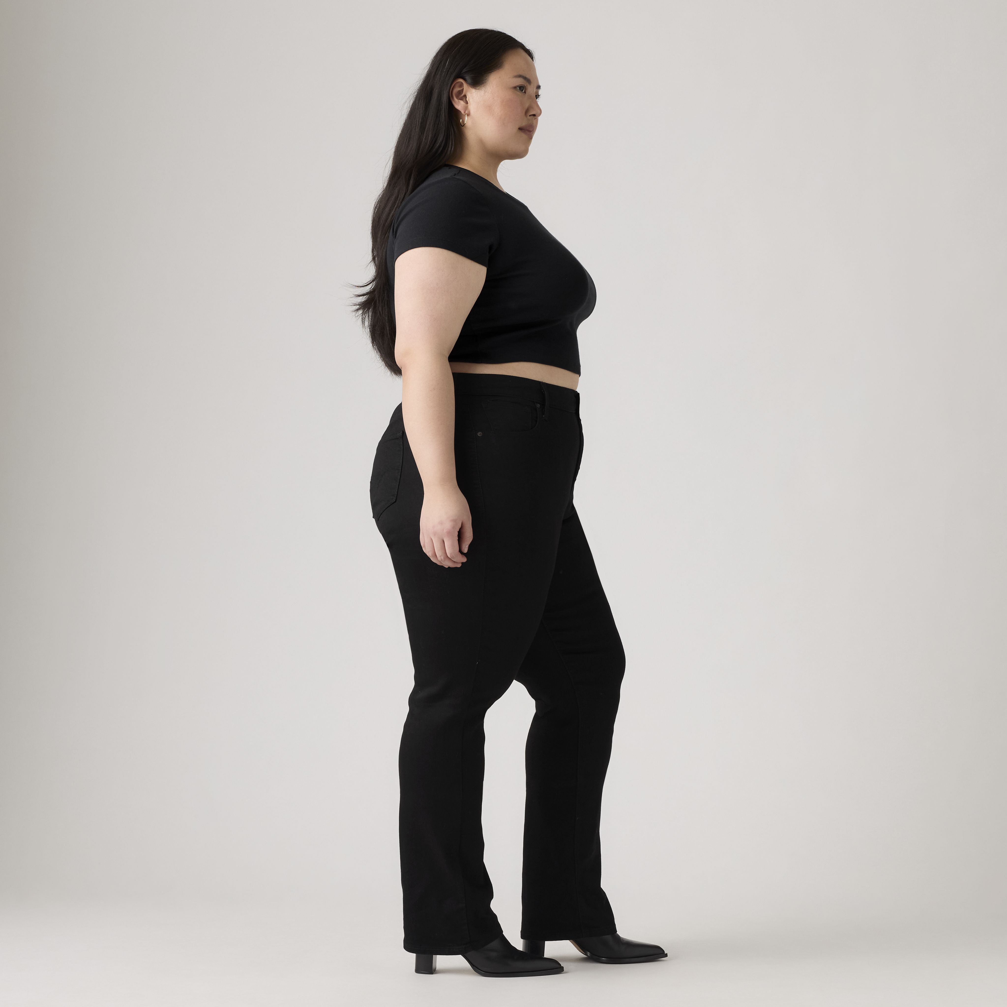 Jean 724 taille haute étroit pour femme (Taille Plus) 3