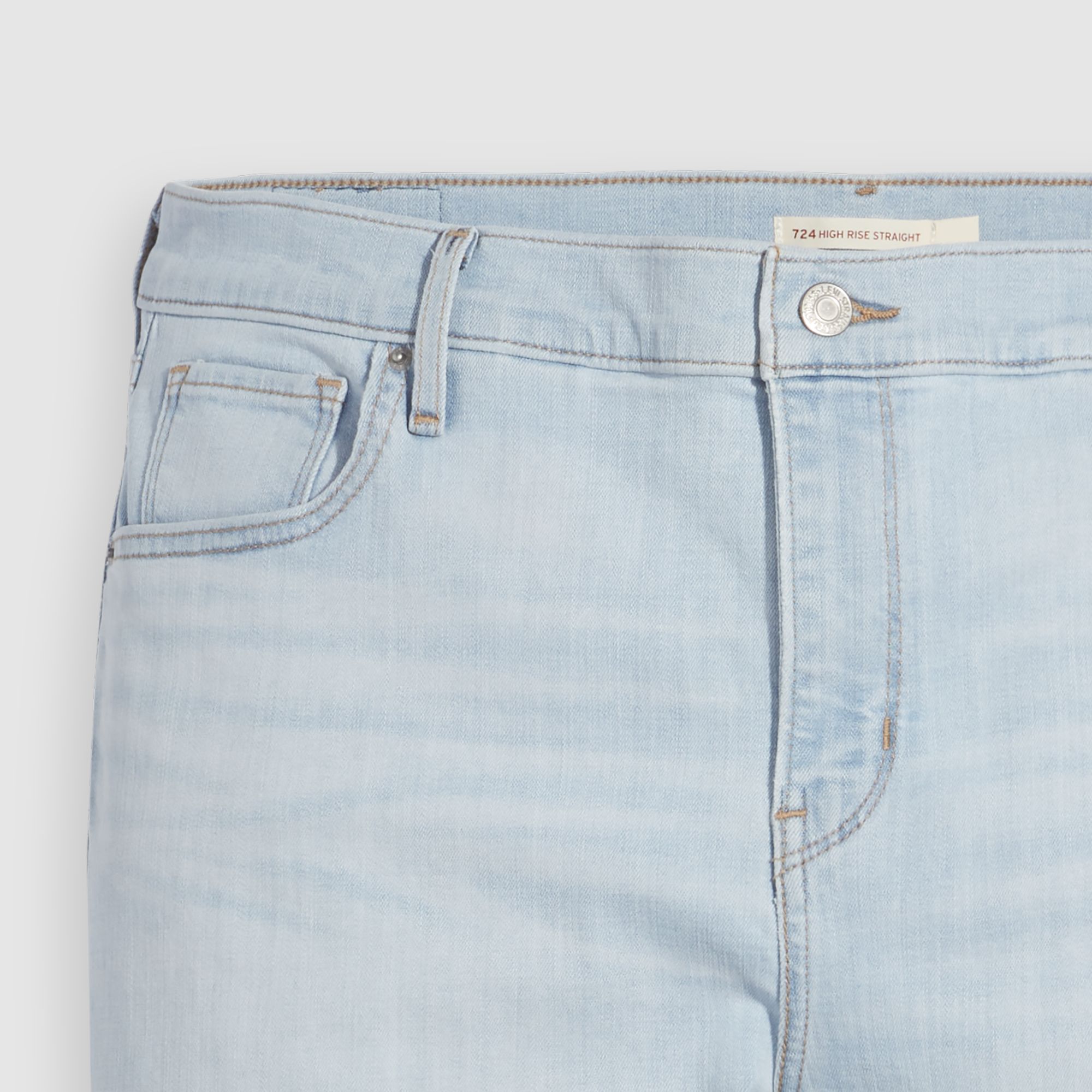 724 High Rise Slim Straight Women's Jeans (Plus) 2