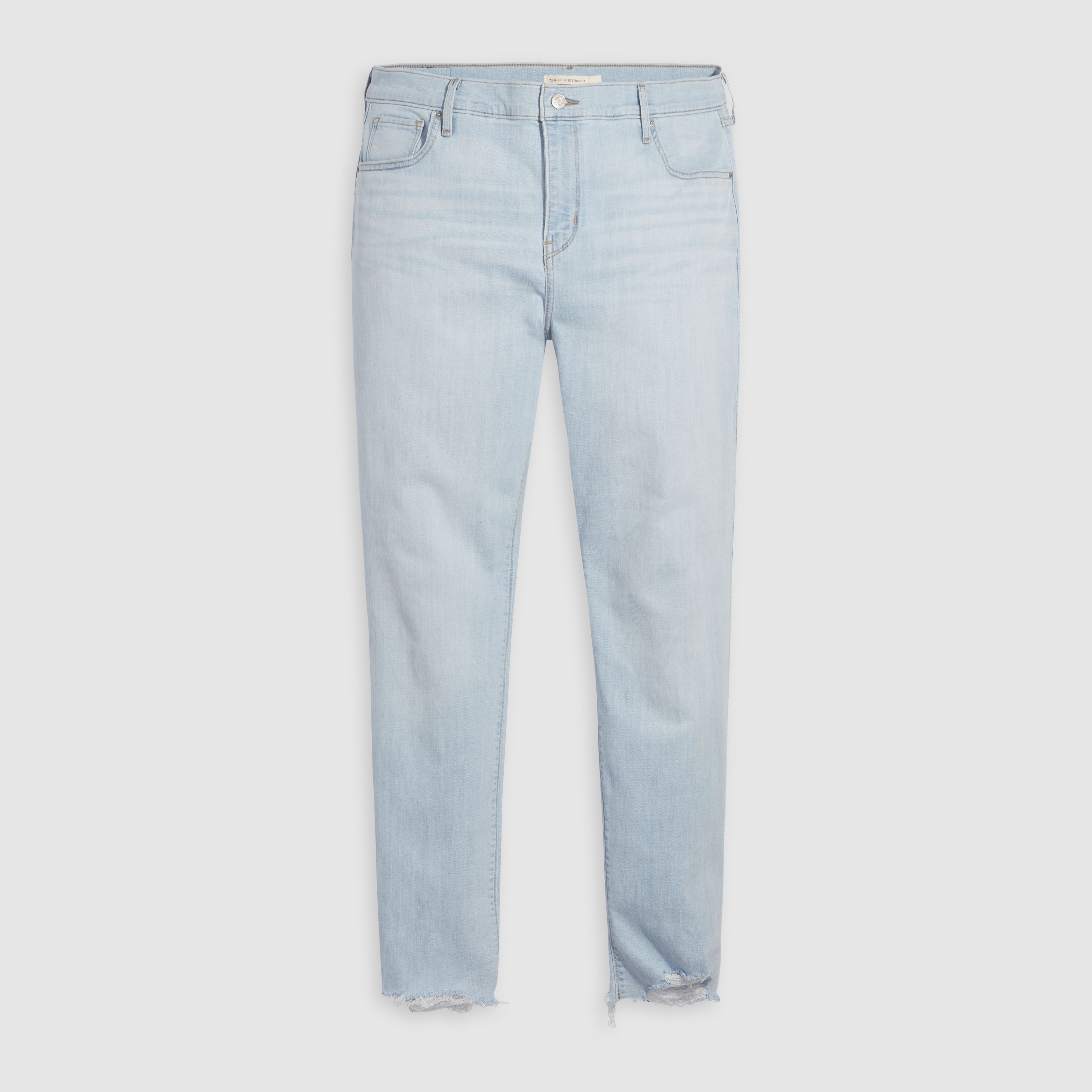 724 High Rise Slim Straight Women's Jeans (Plus) 1