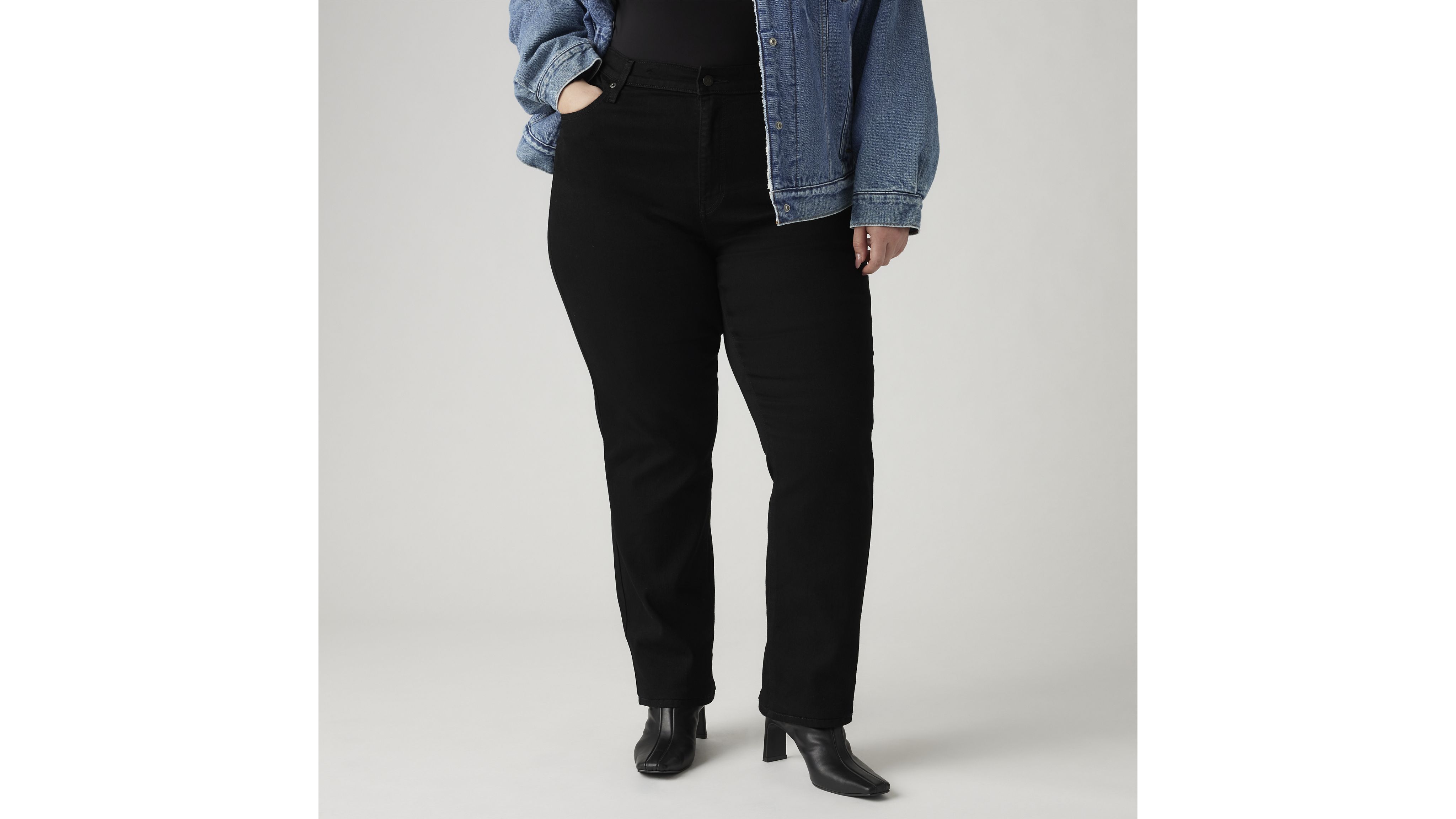 724™ High Rise Slim Straight Jeans (Plus-Größe) 2