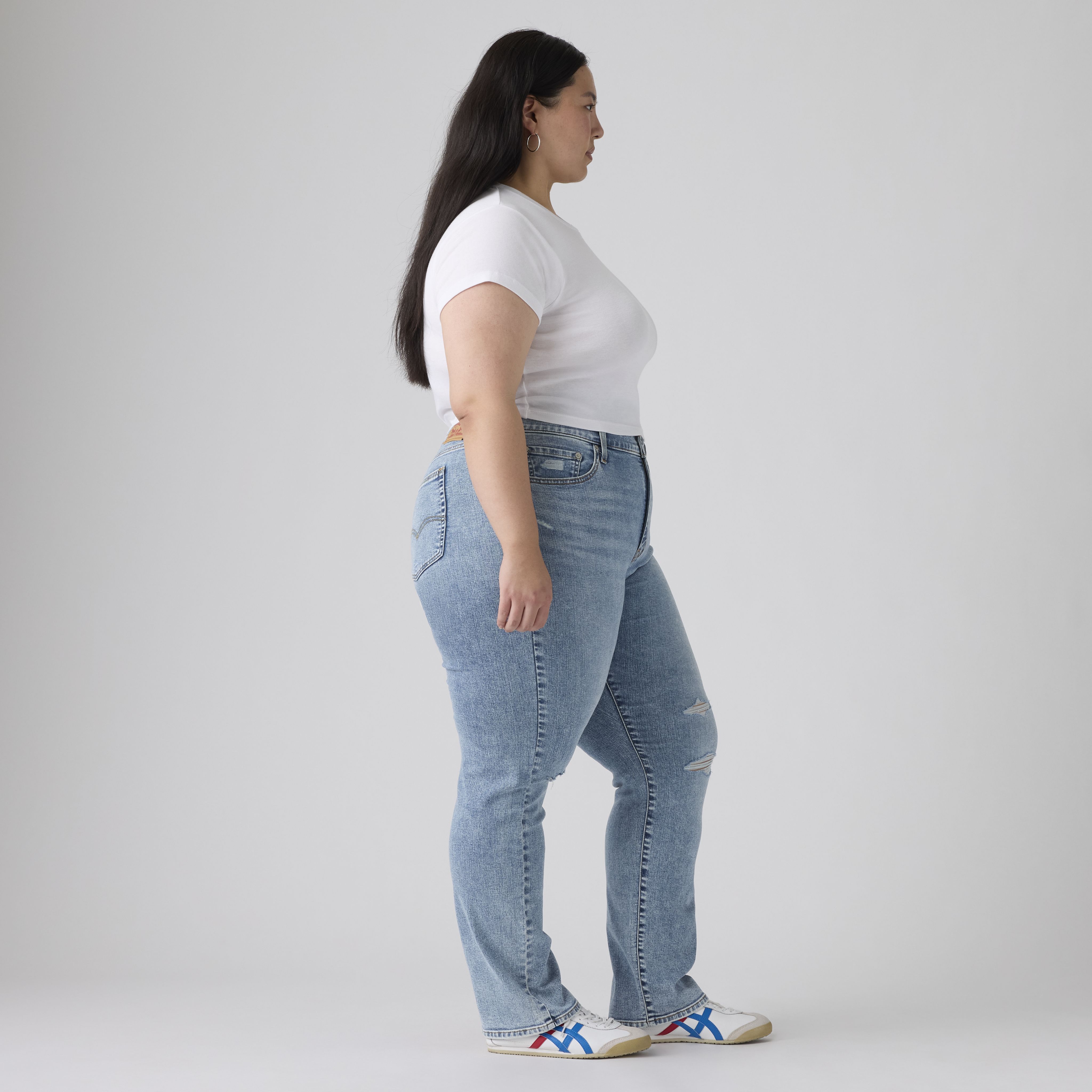 724 High-Rise Straight Women's Jeans (Plus Size) 4