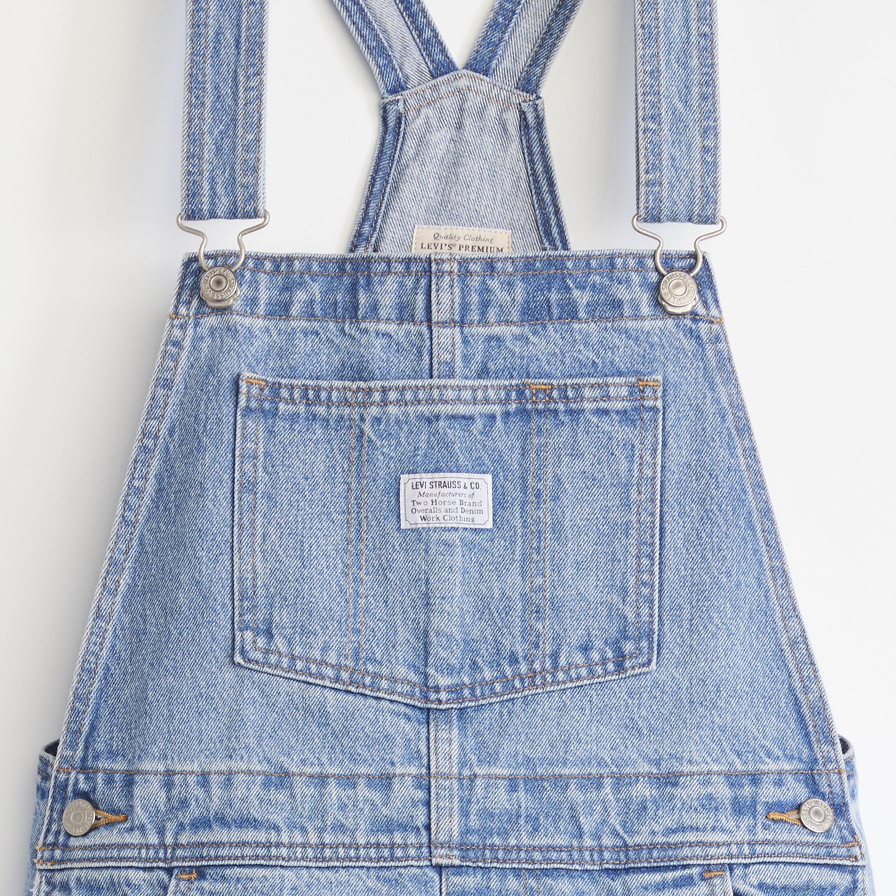 Vintage Women's Overalls - Light Wash | Levi's® US