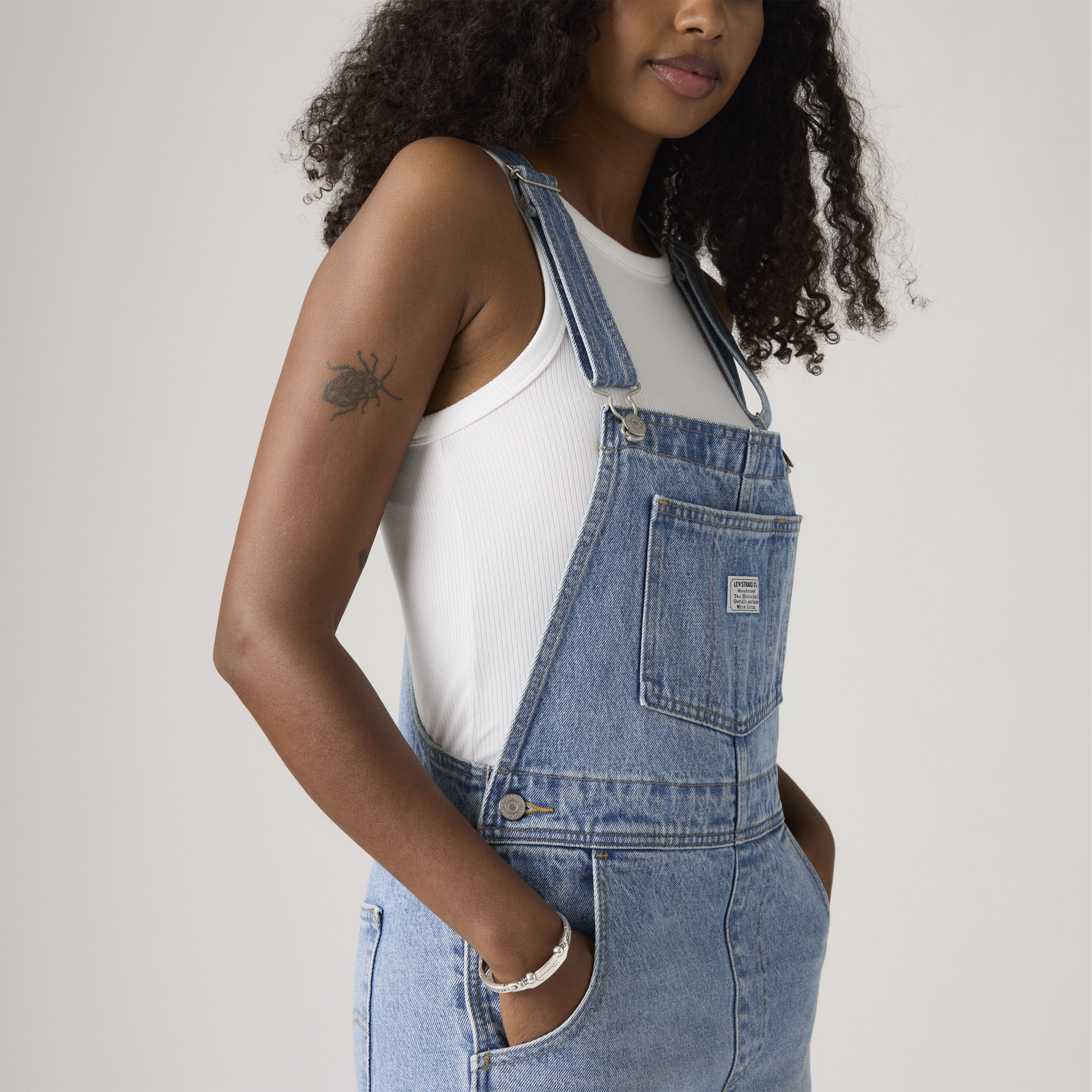 Vintage Women's Overalls - Light Wash | Levi's® US