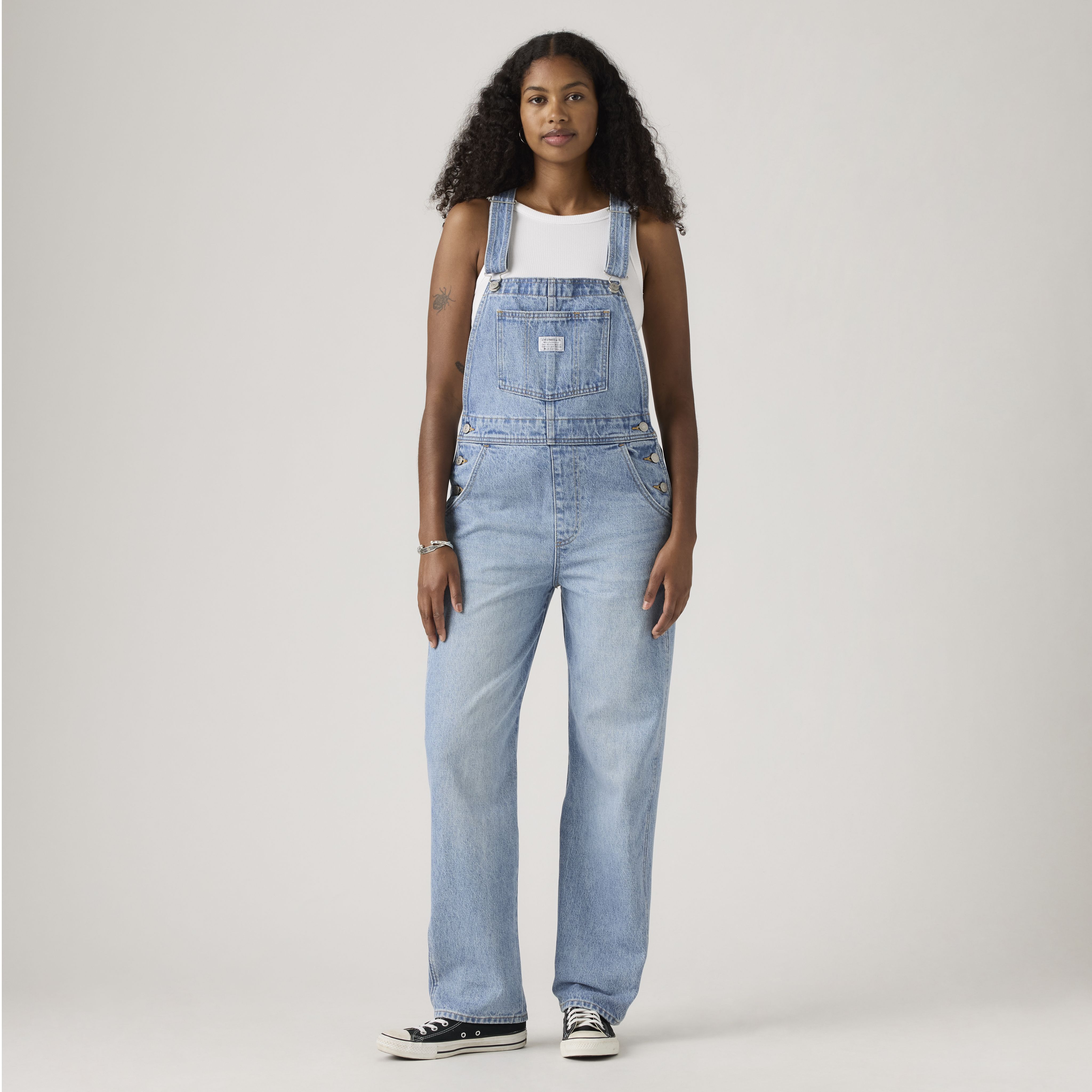 Vintage Women's Overalls - Light Wash | Levi's® US