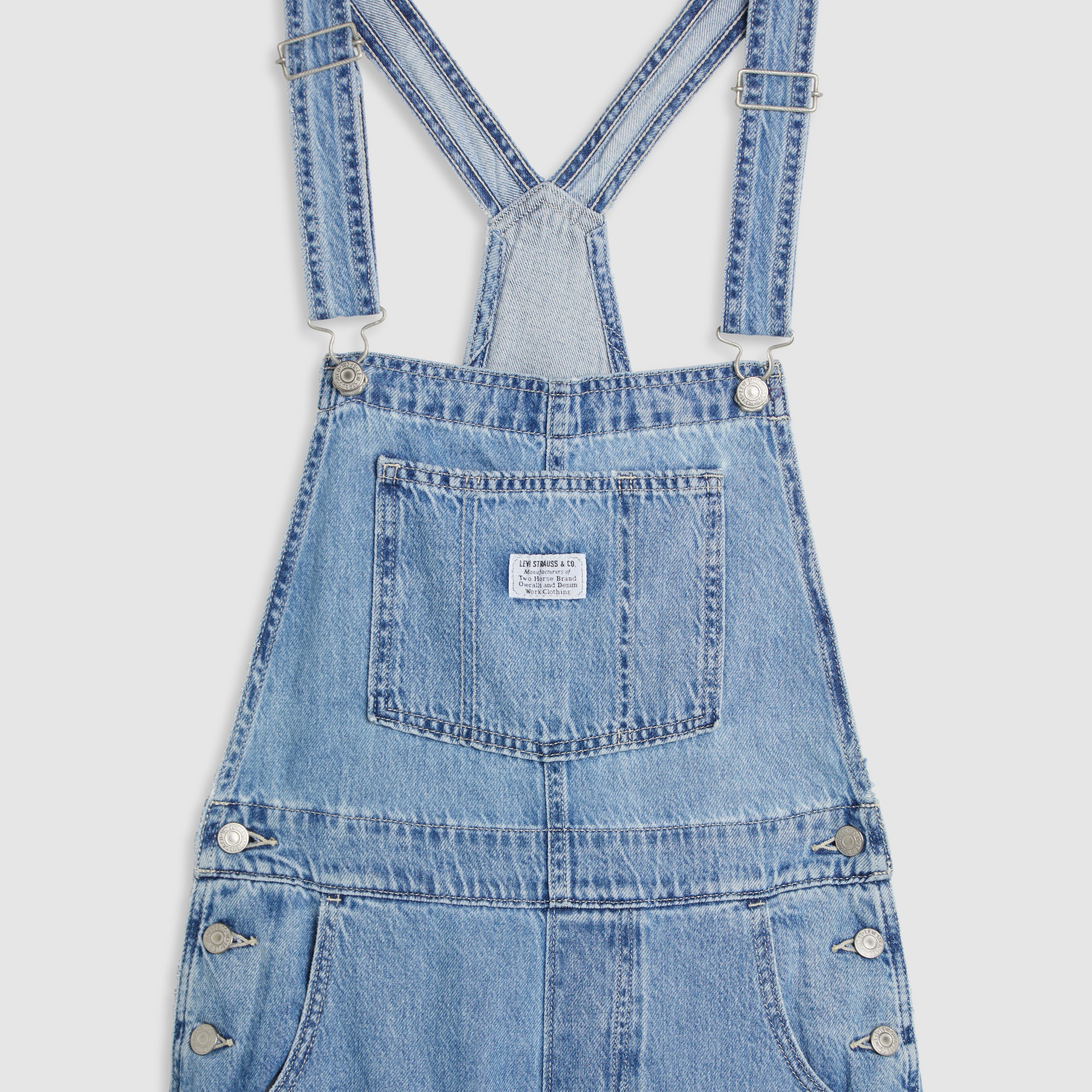 Vintage Denim Overalls 8