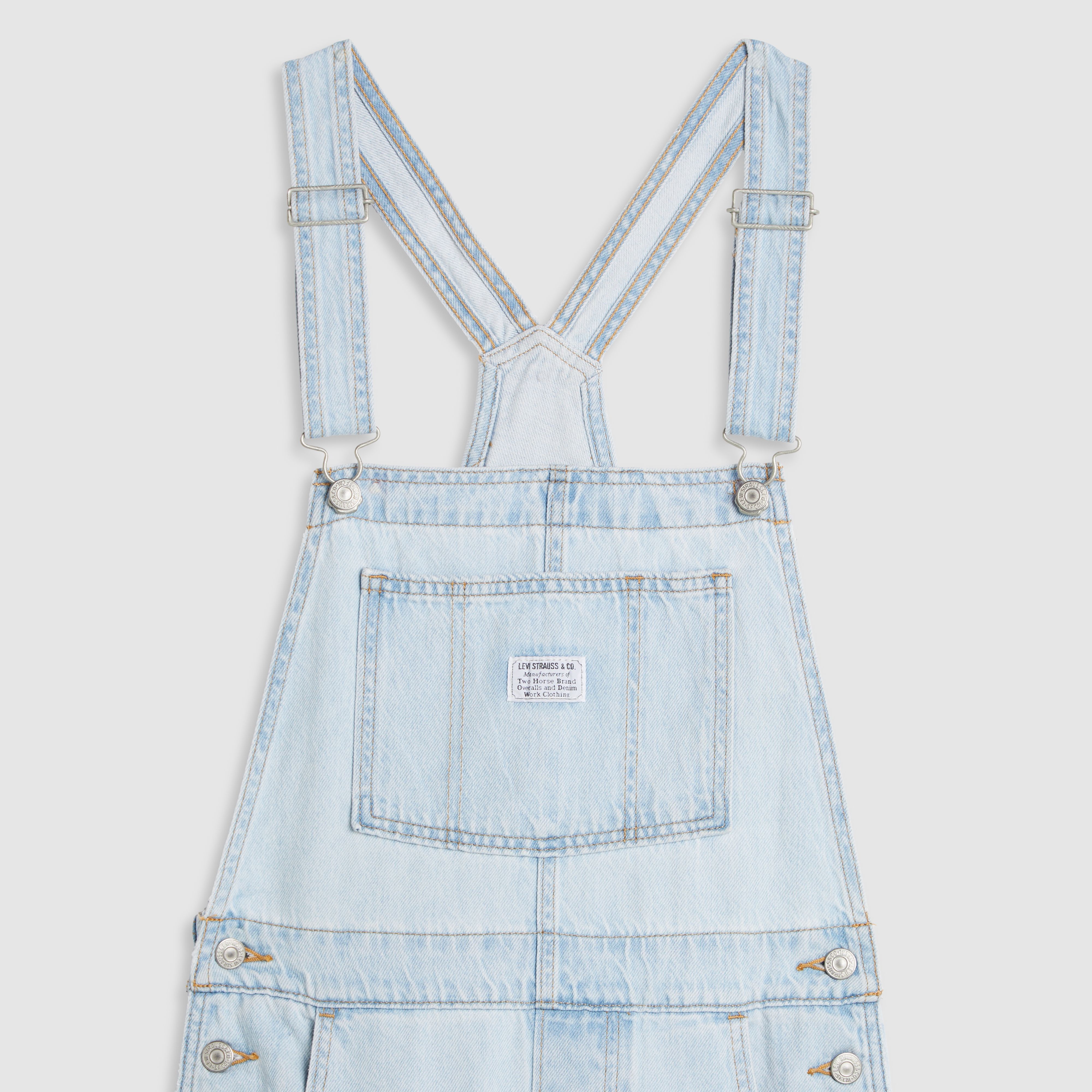 Vintage Women's Overalls - Light Wash | Levi's® US