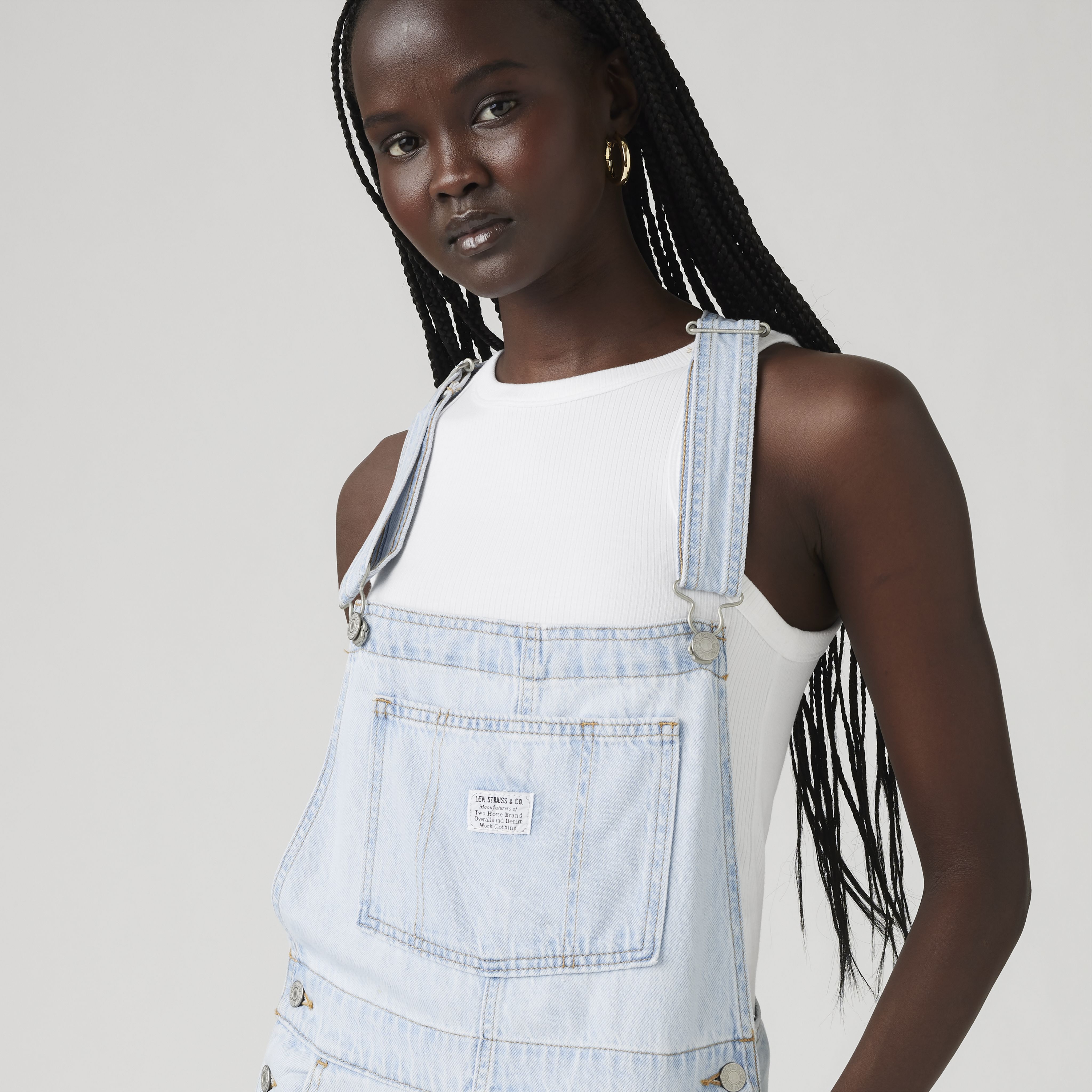 Vintage Women's Overalls - Light Wash | Levi's® US