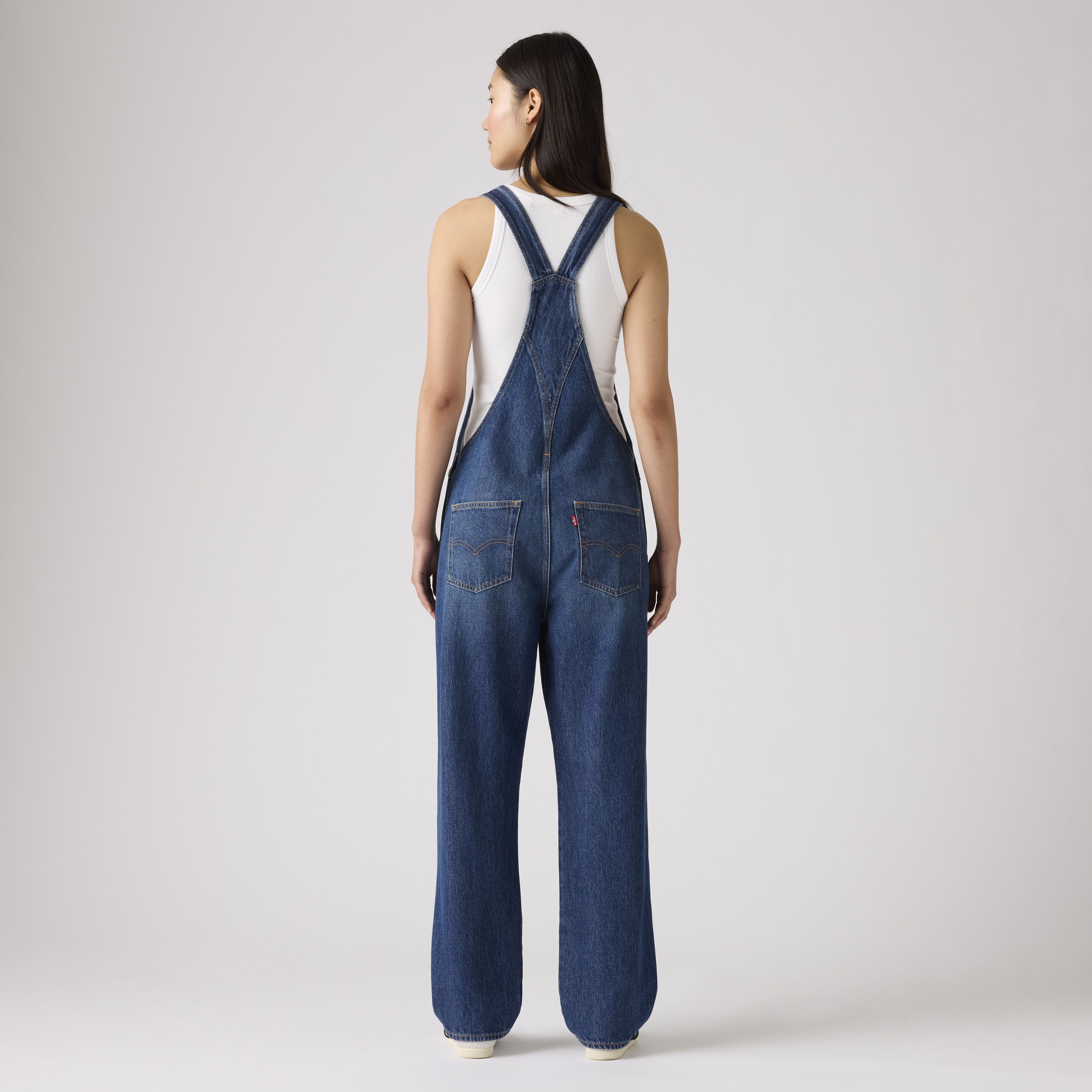 Vintage Denim Women's Overalls - Dark Wash | Levi's® US