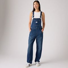 Vintage Denim Women's Overalls — Propose To Me - Dark Wash 1