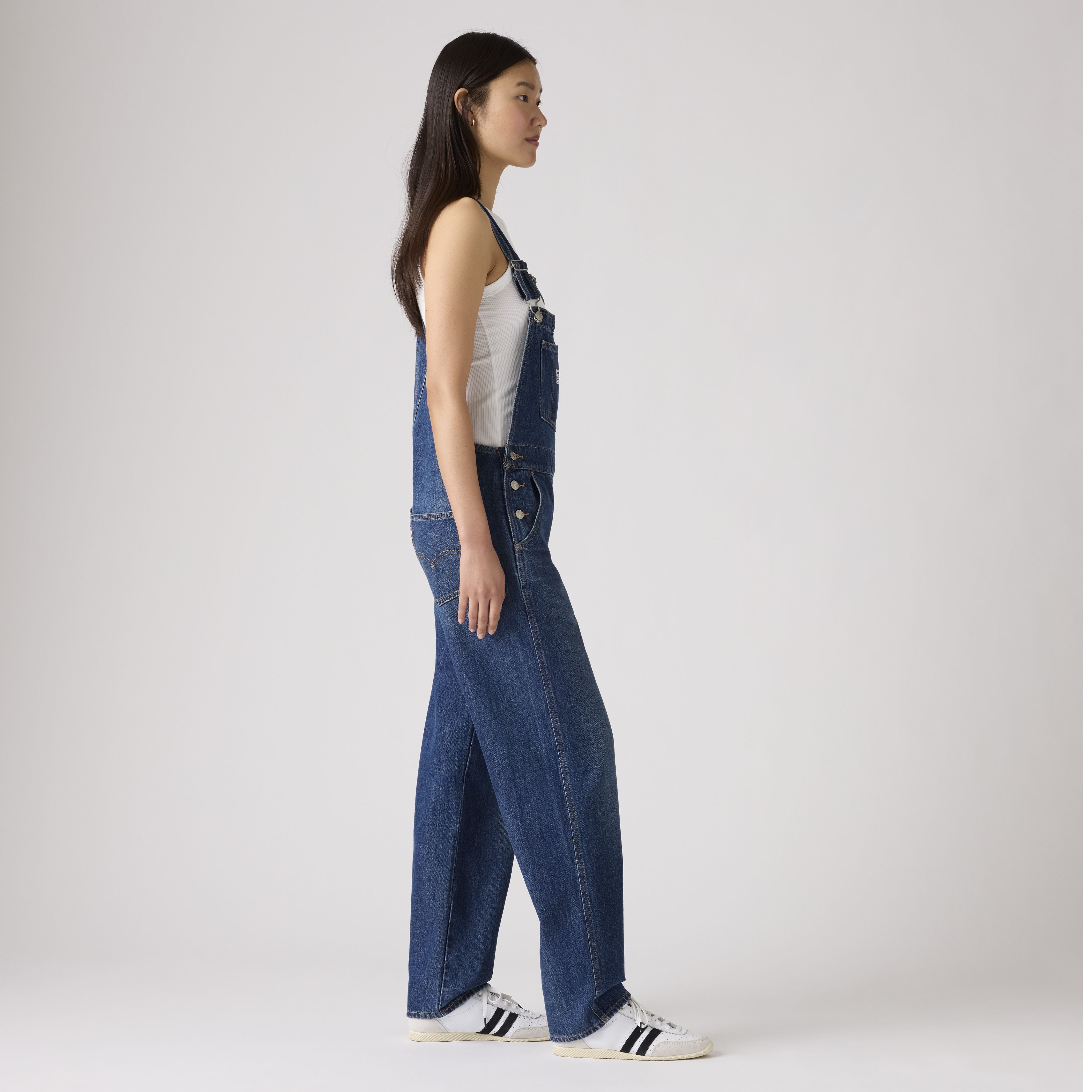Vintage Denim Women's Overalls - Dark Wash | Levi's® US