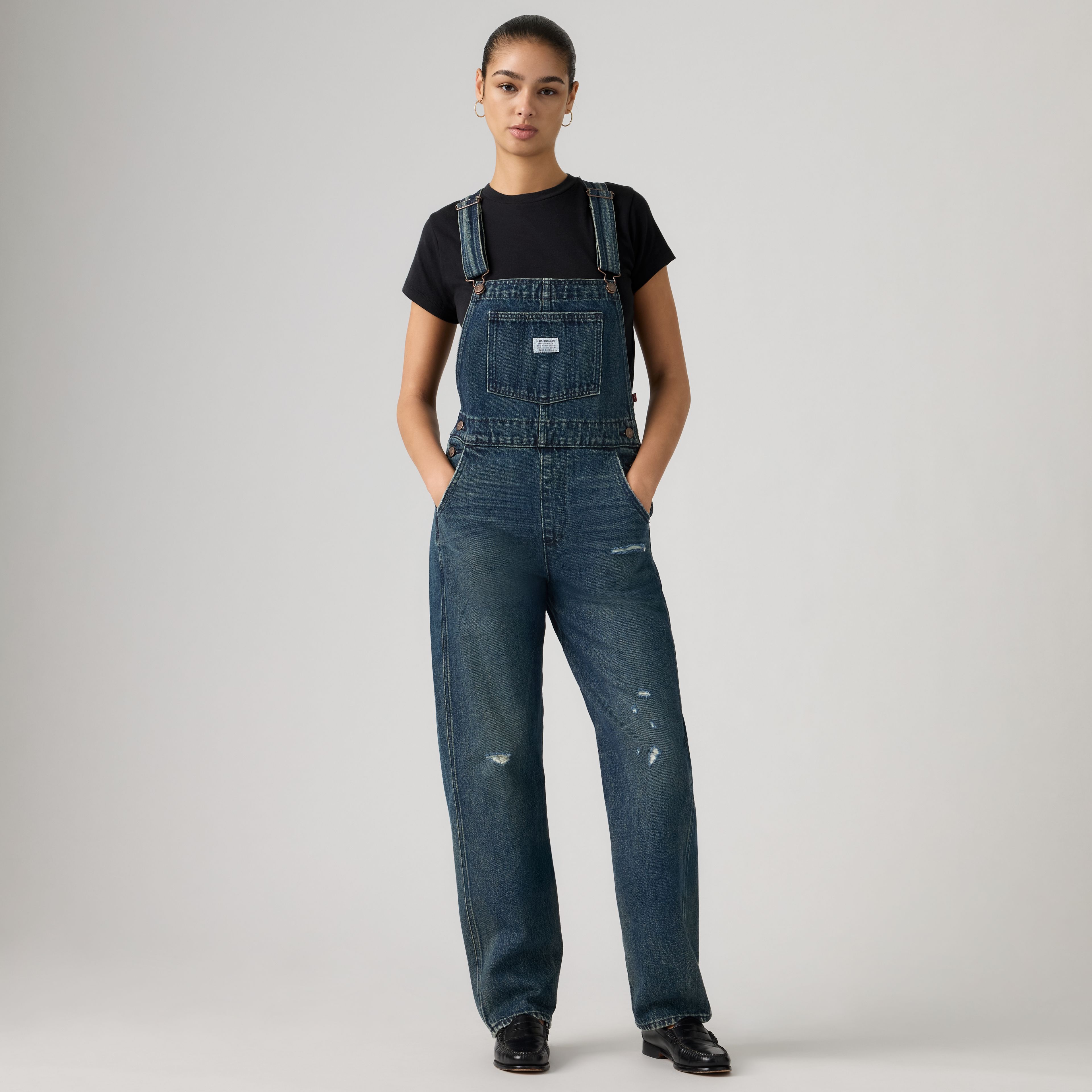 Vintage Denim Overalls