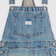 Vintage Denim Women's Overalls — File Away - Medium Wash 7