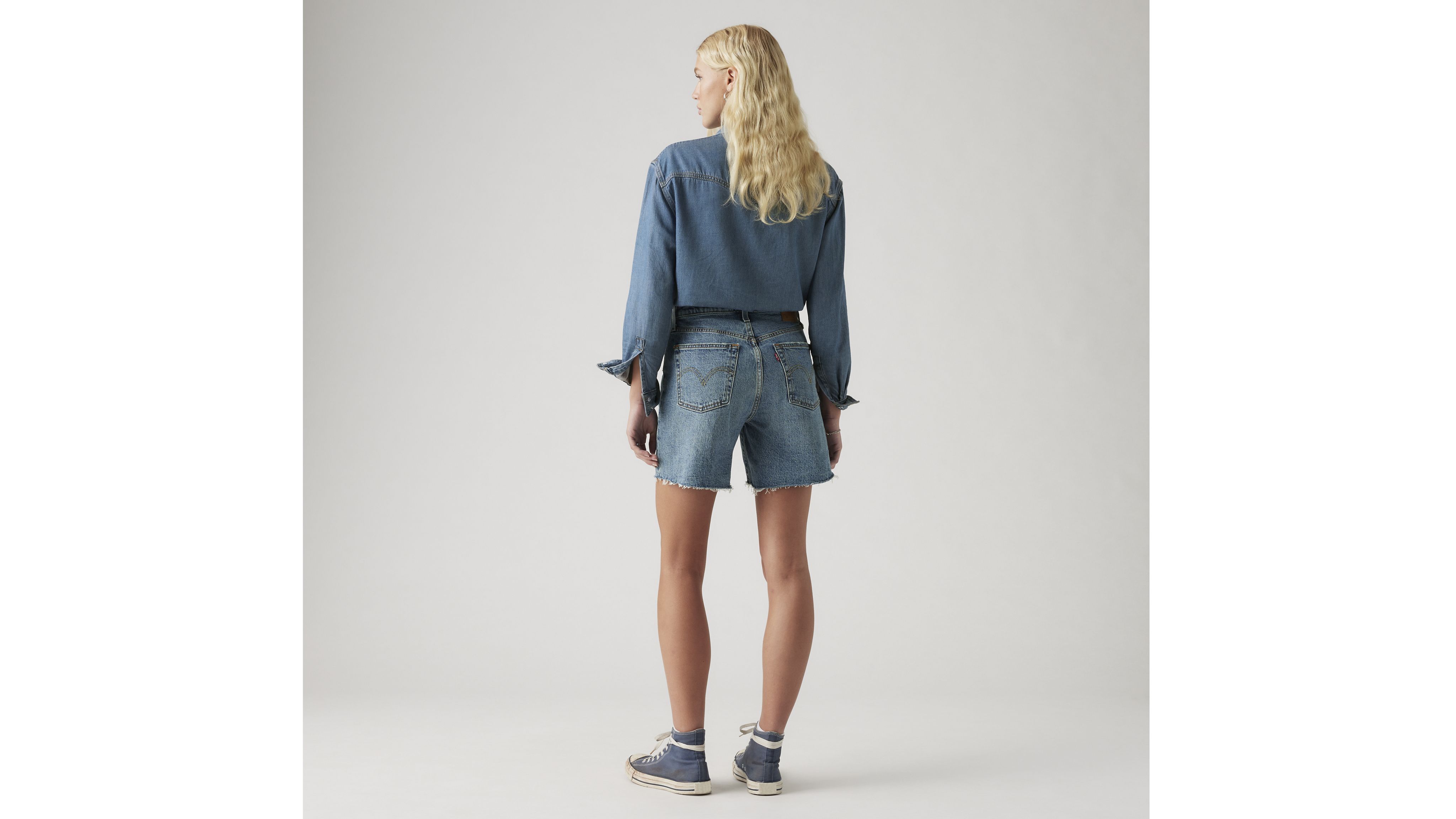 Short L'Original 501MD taille haute mi-cuisse pour femme 3