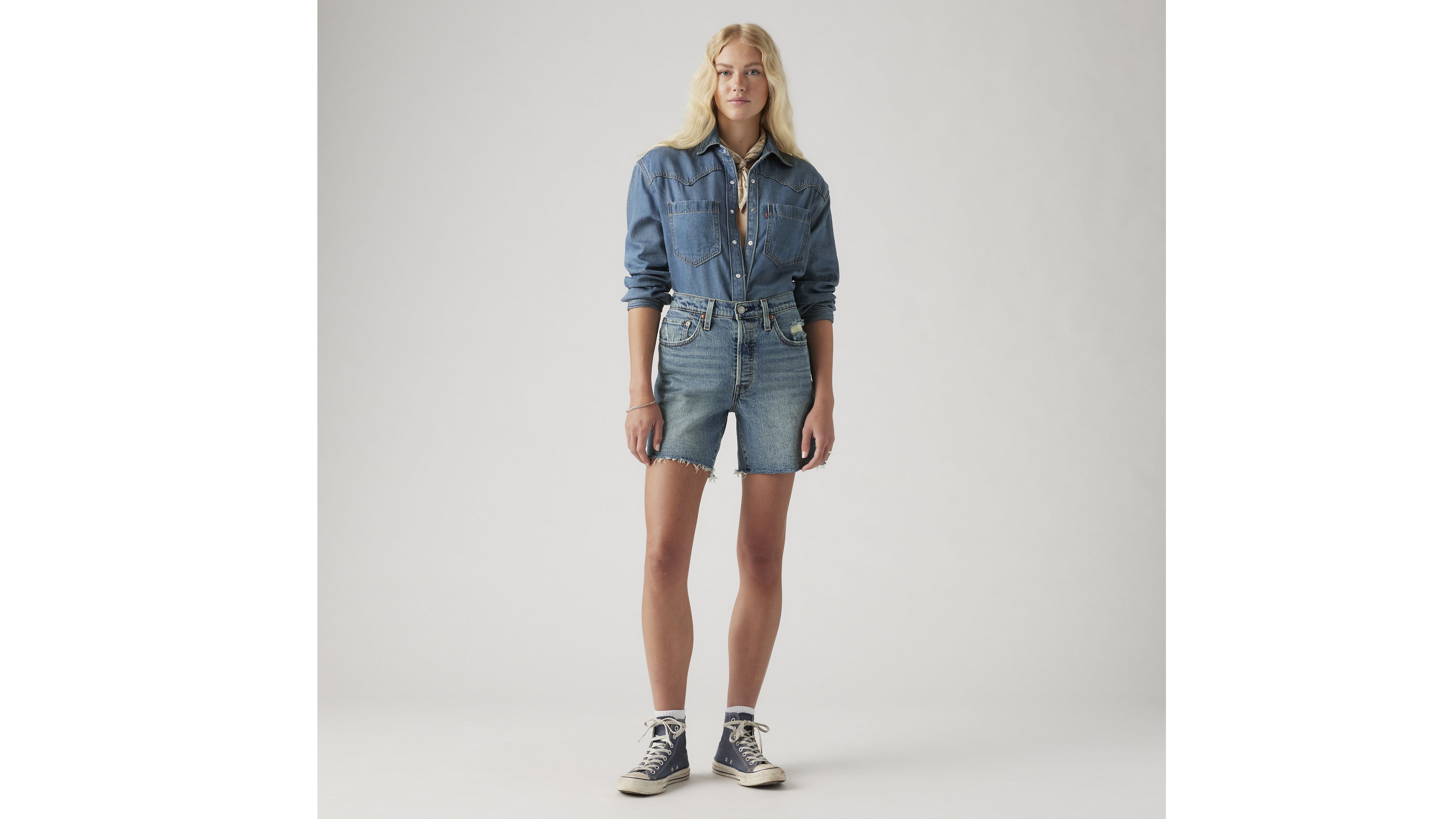 501® Mid Thigh Women's Shorts 8