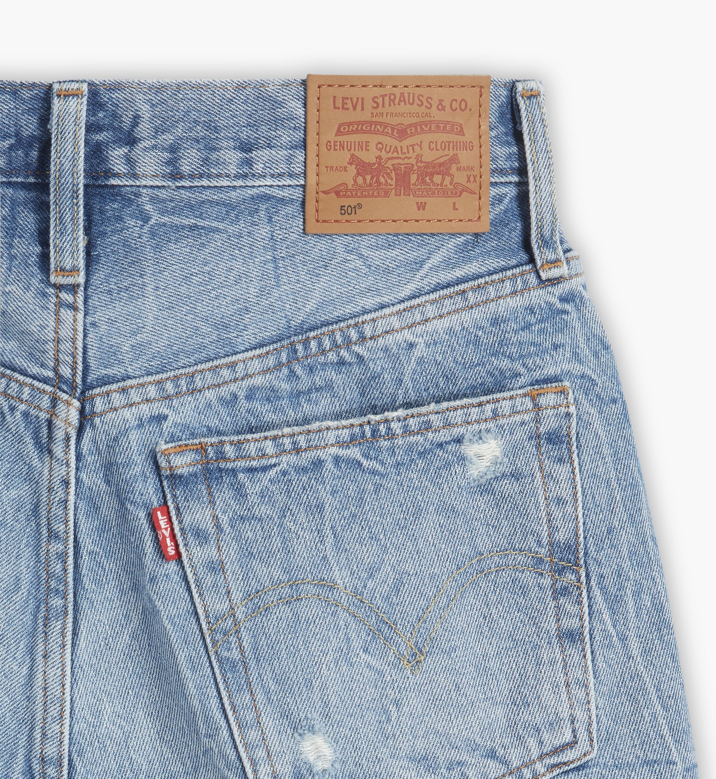 501® Mid Thigh Women's Shorts 8