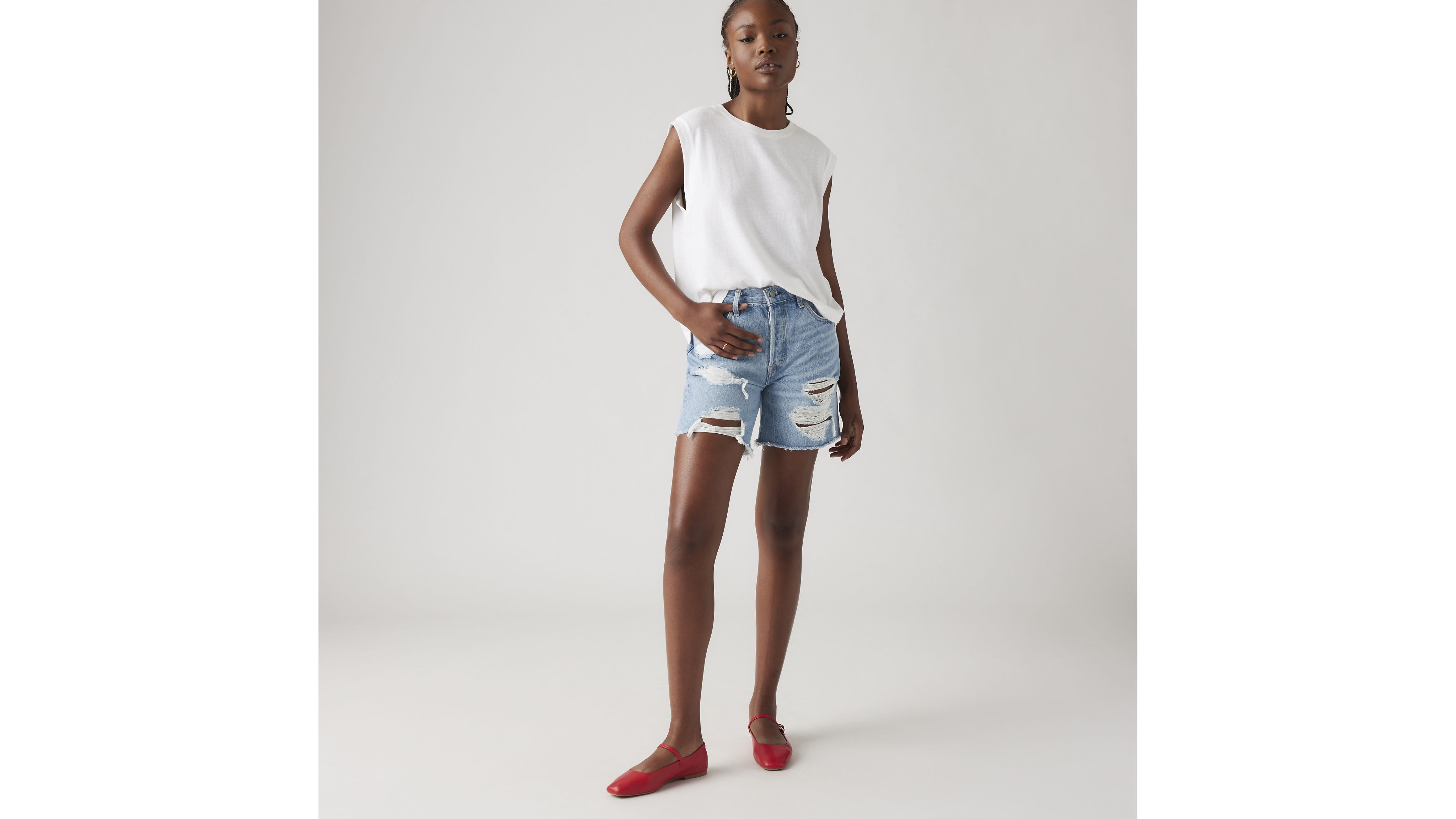 501® Mid Thigh Women's Shorts 1