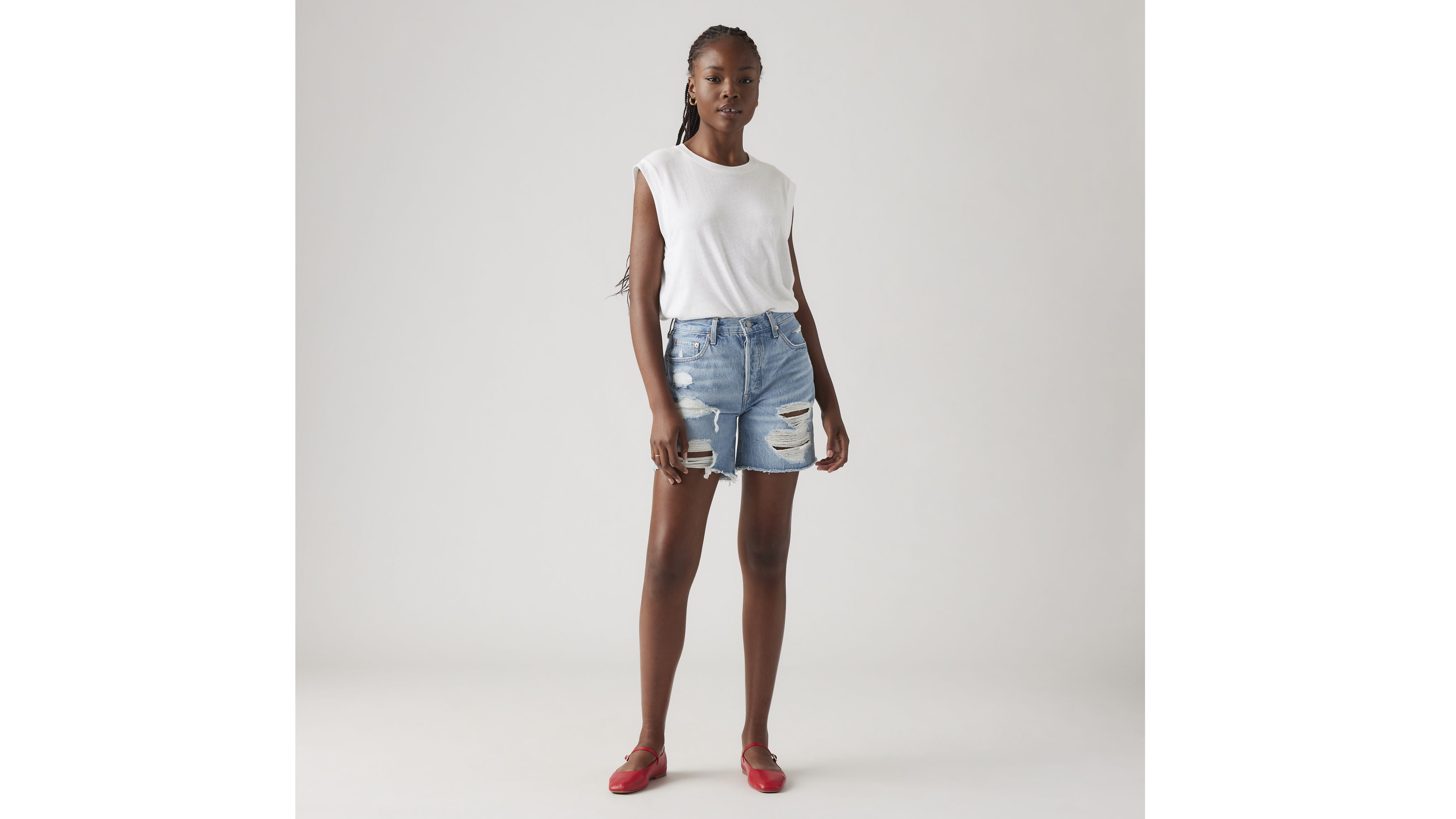 501® Mid Thigh Women's Shorts 5